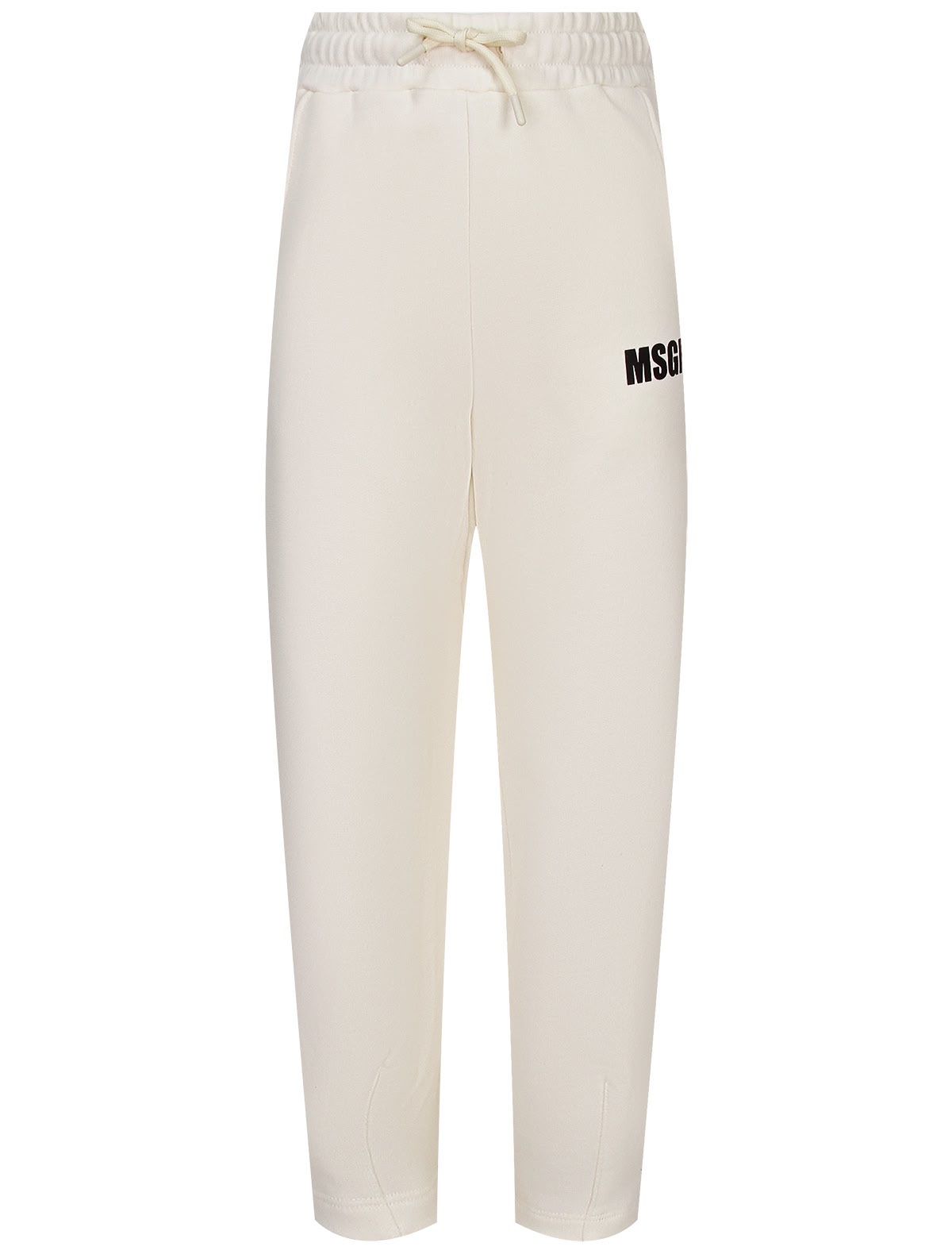 Светлые спортивные брюки