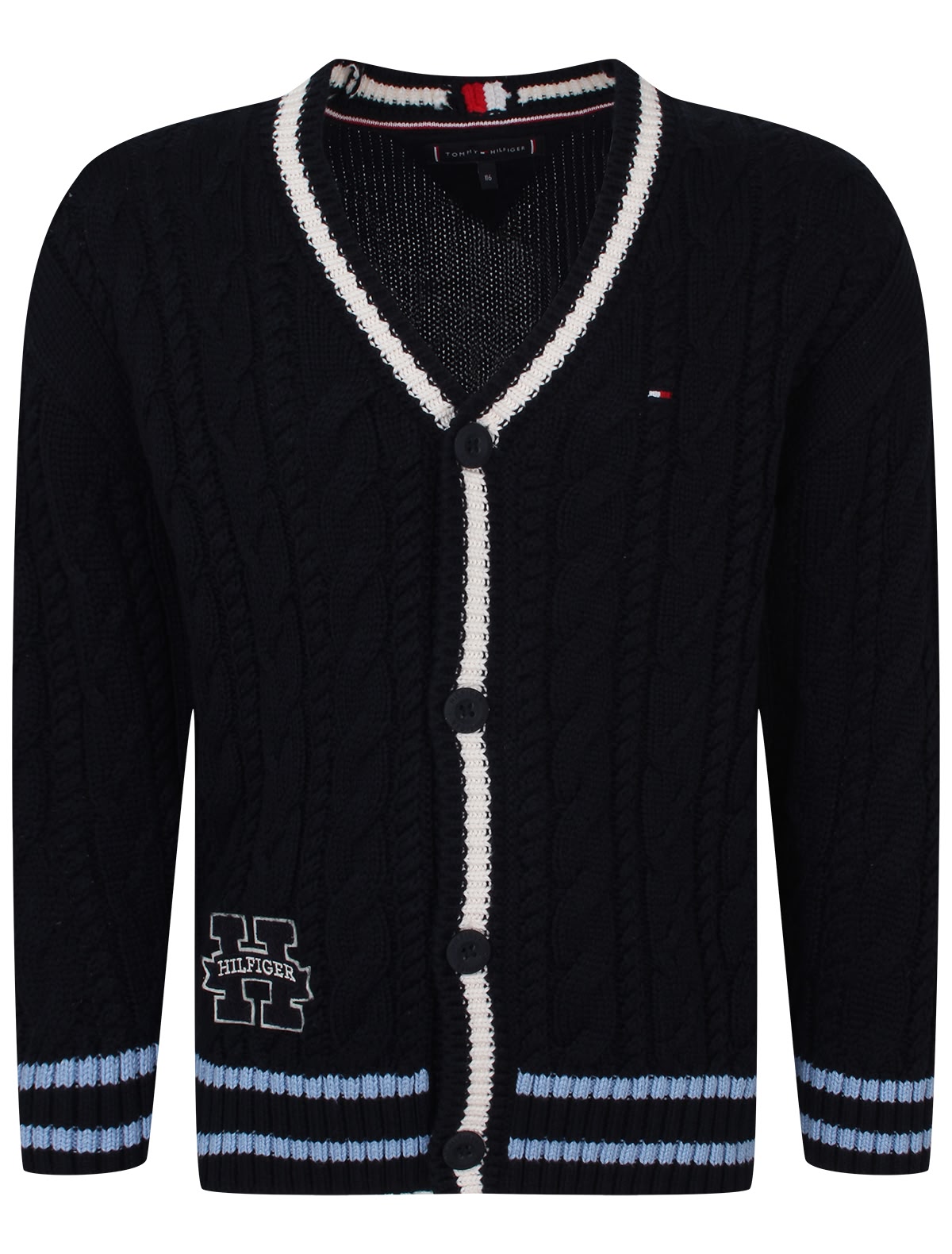 Кардиган из хлопка и акрила