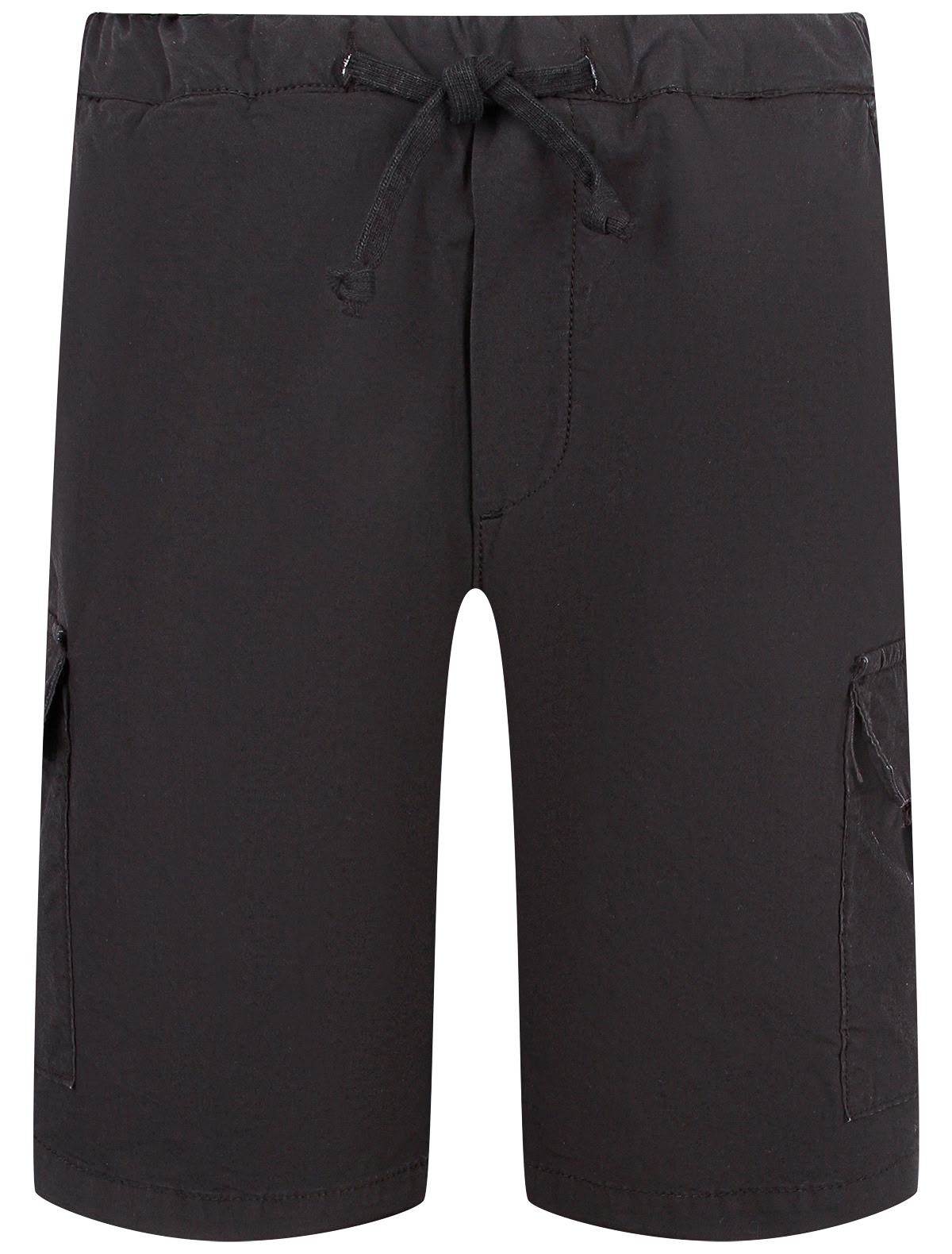 Черные шорты-карго