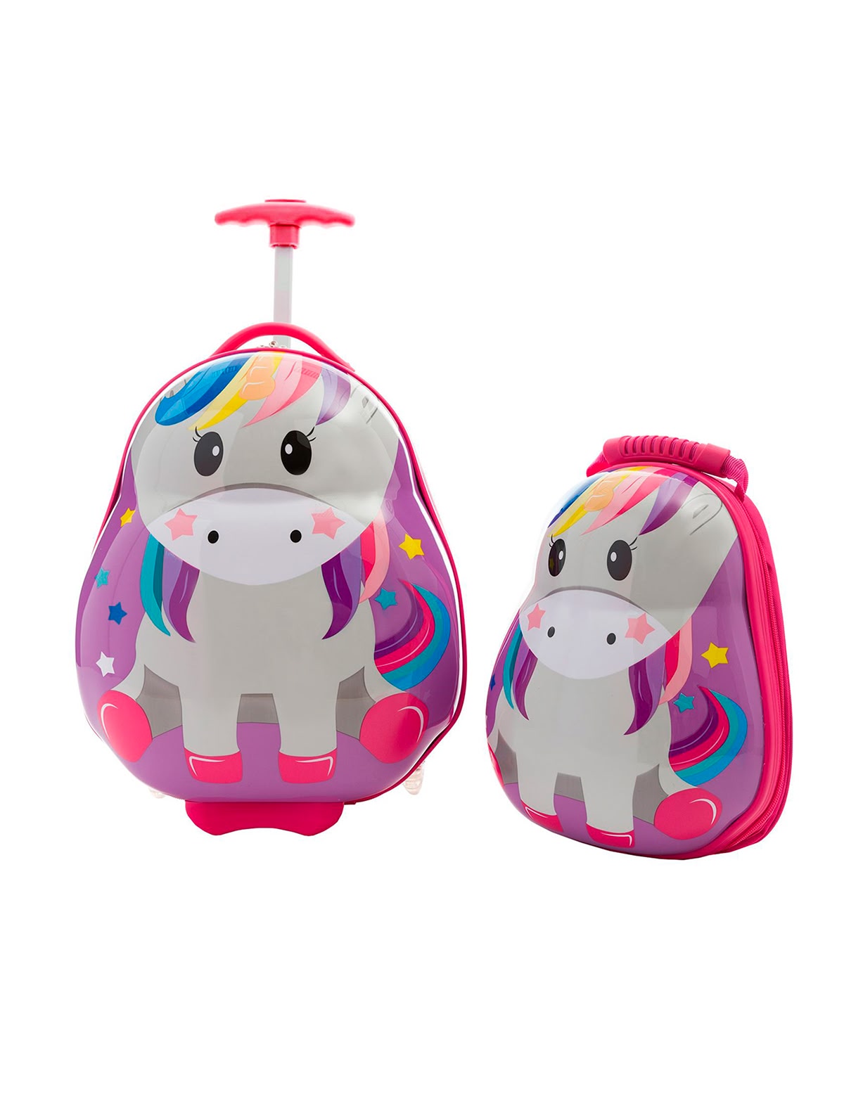Чемодан 2-х колесный и рюкзак Travel Tots Unicorn