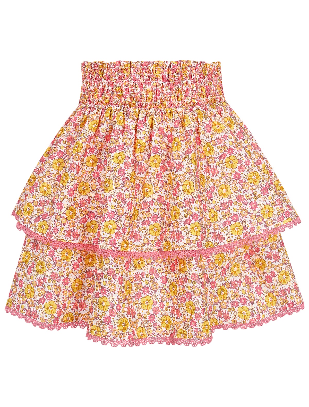 Юбка с эластичным поясом