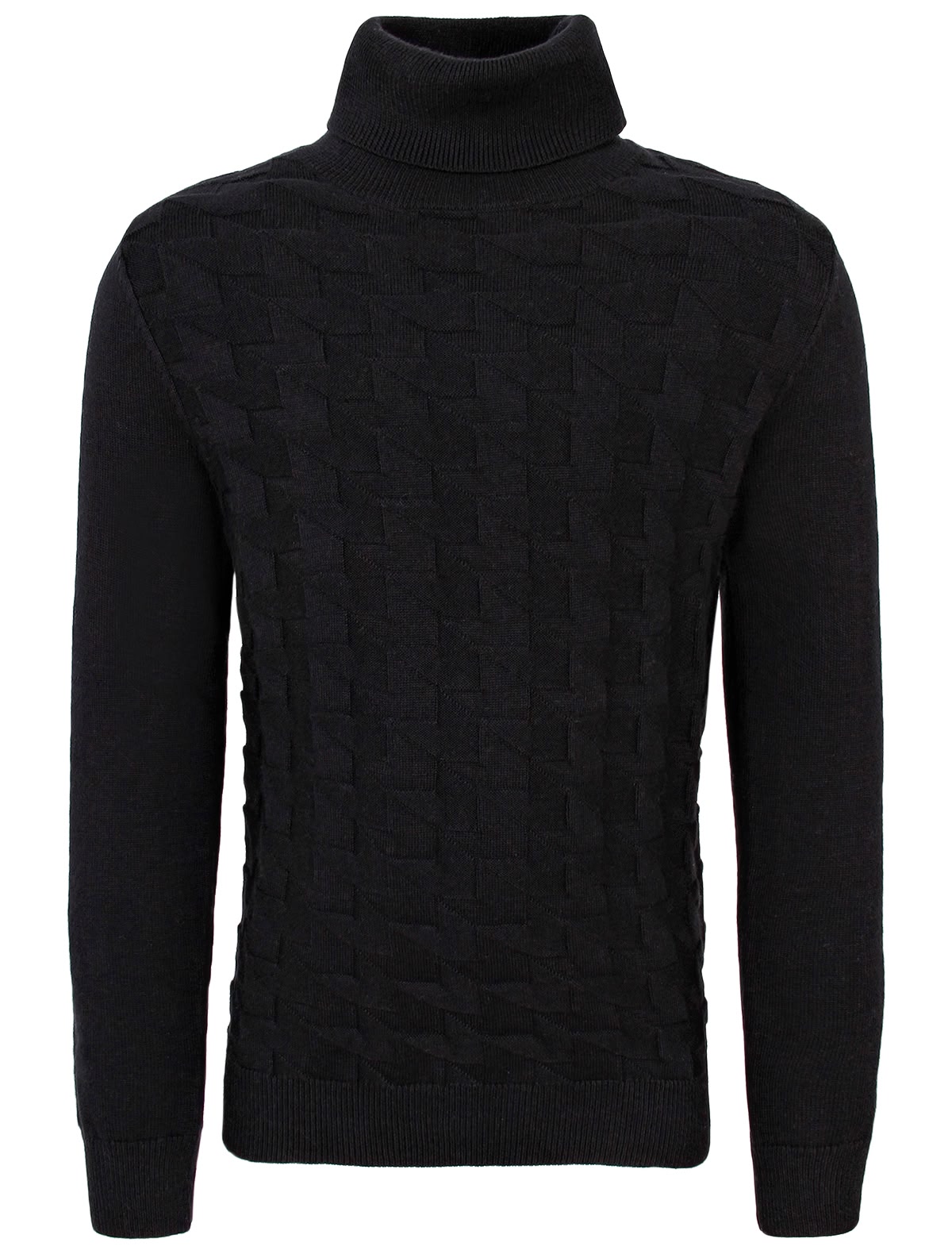 Водолазка из хлопка и шерсти