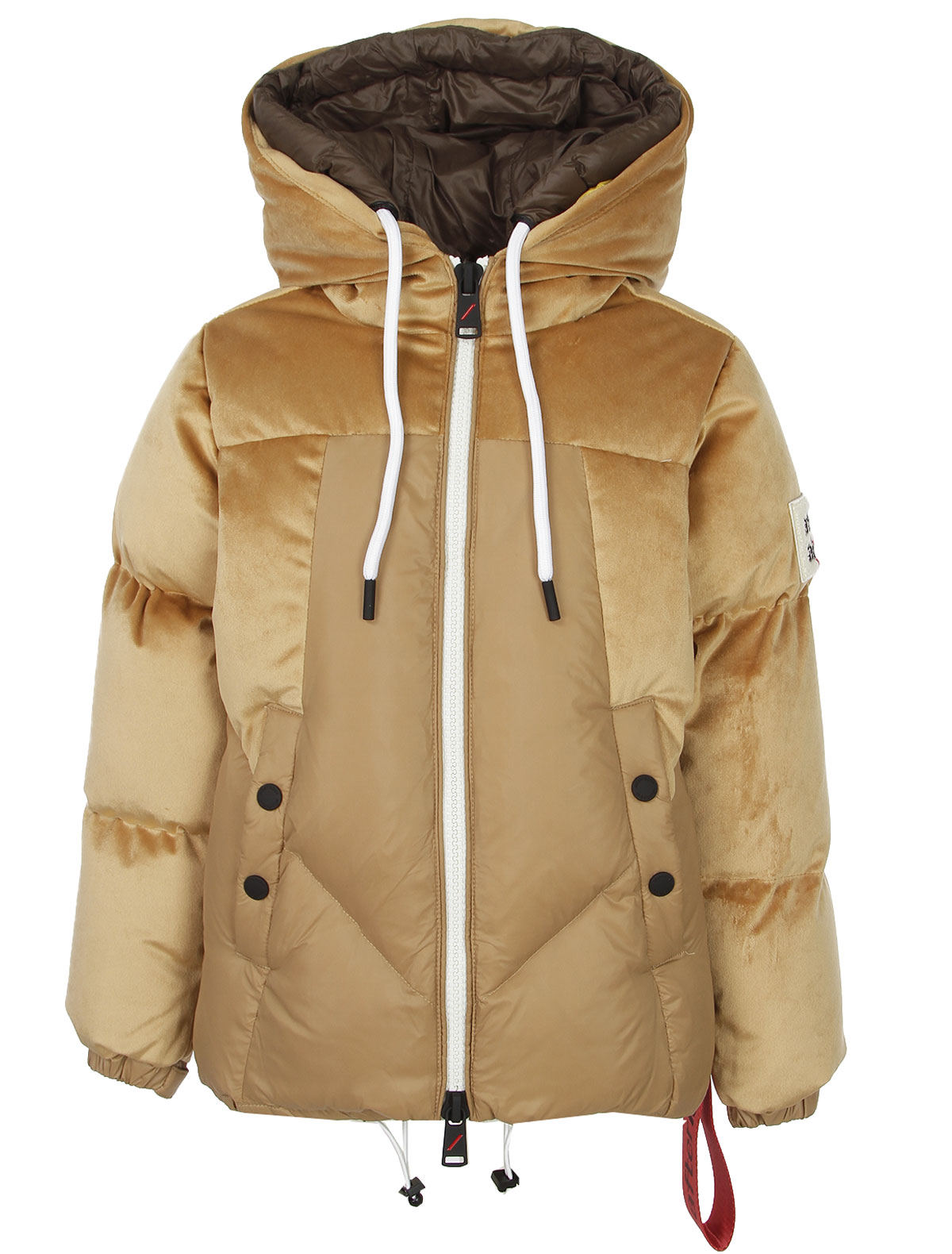 Куртка золотого оттенка