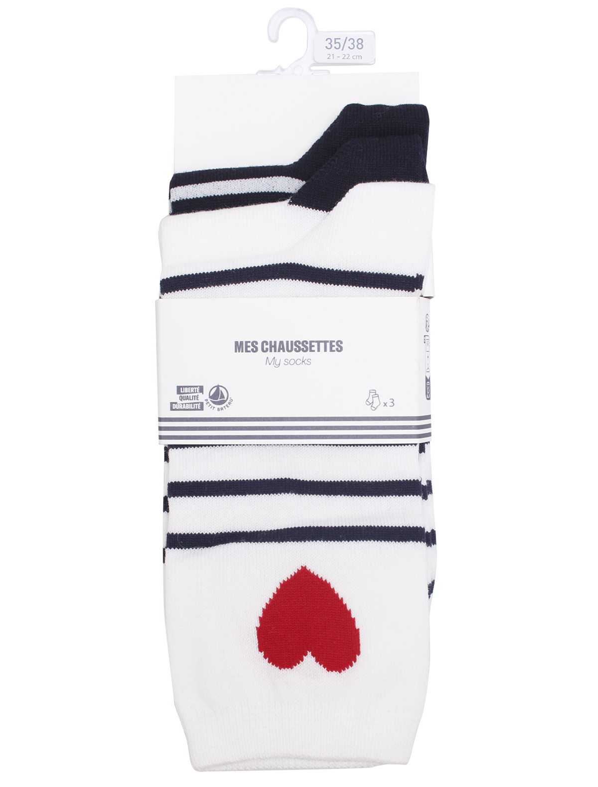 

Носки PETIT BATEAU, Разноцветный, 3053749