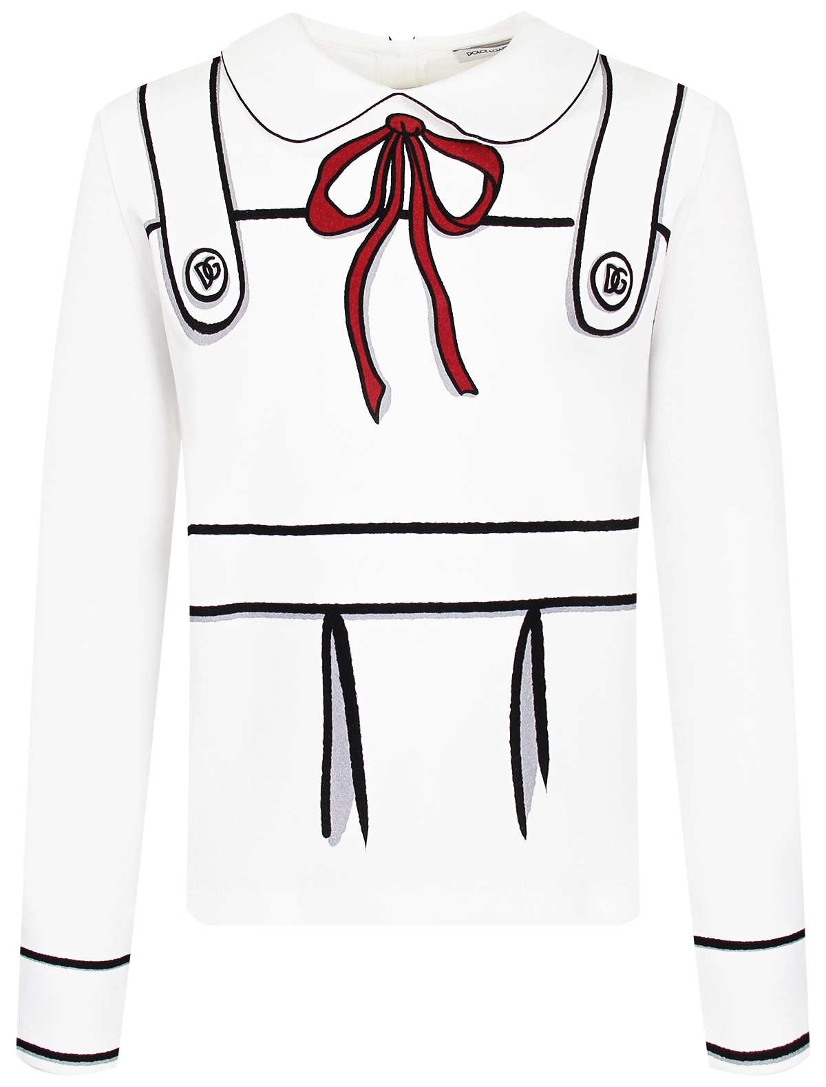 

Лонгслив Dolce & Gabbana, Белый, 3098032