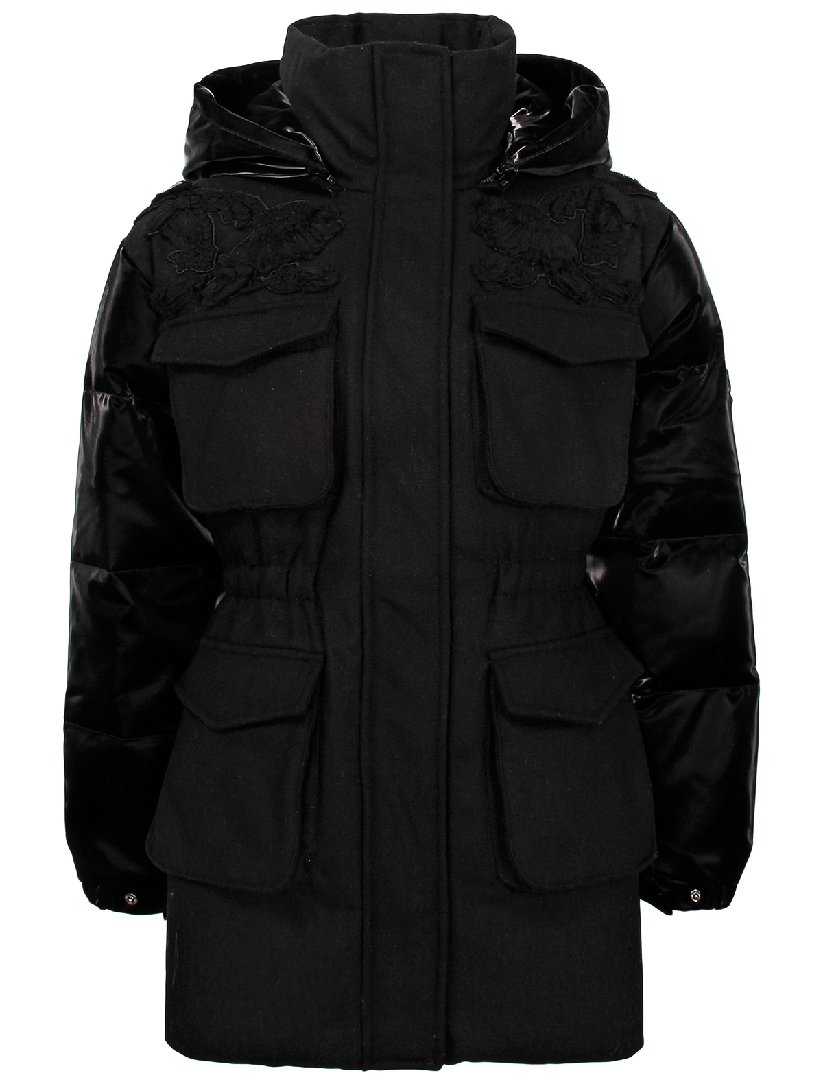 

Пальто Ermanno Scervino, Черный, 3081789