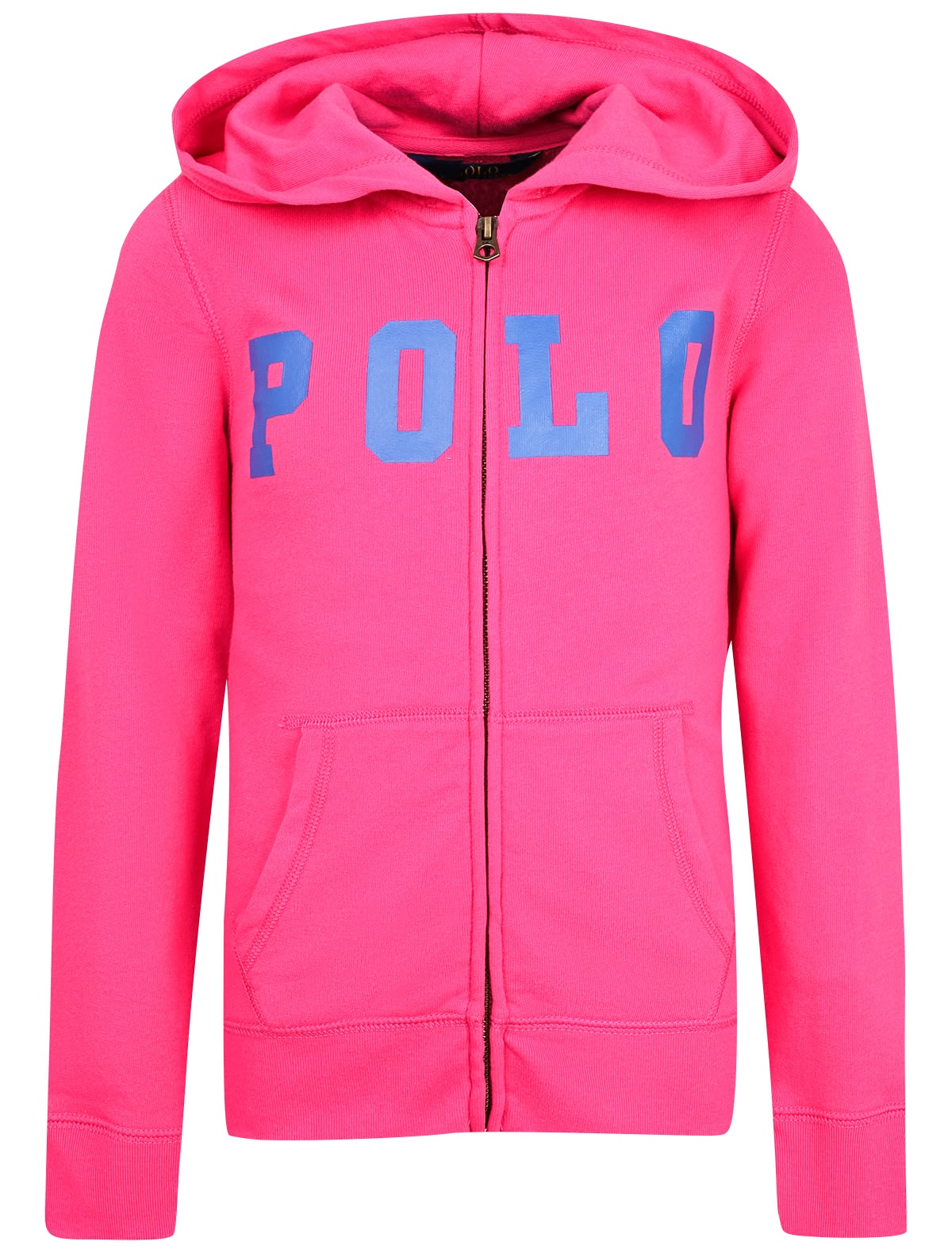 Толстовка на молнии с принтом логотипа