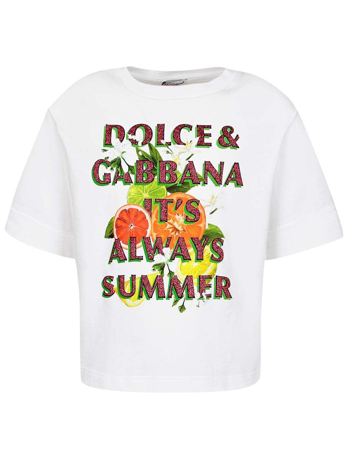 Футболка с принтом Always summer