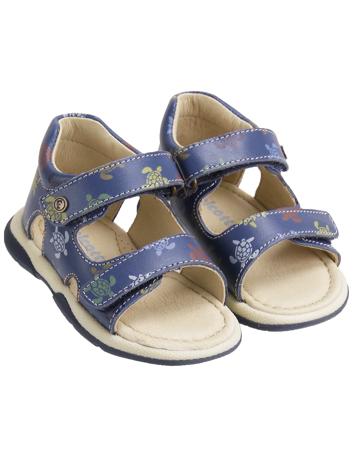 Сандалии с черепашками
