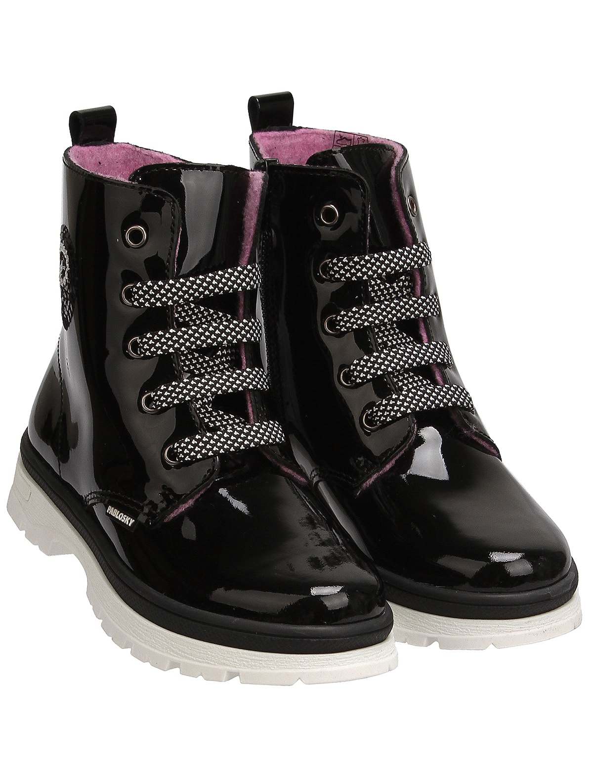 высокие Ботинки из лакированной кожи