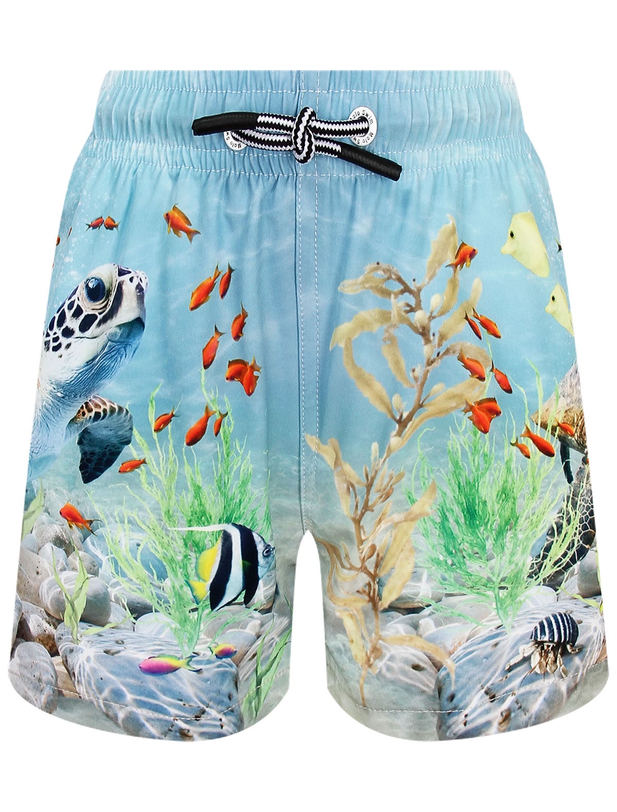 Пляжные шорты с принтом океан