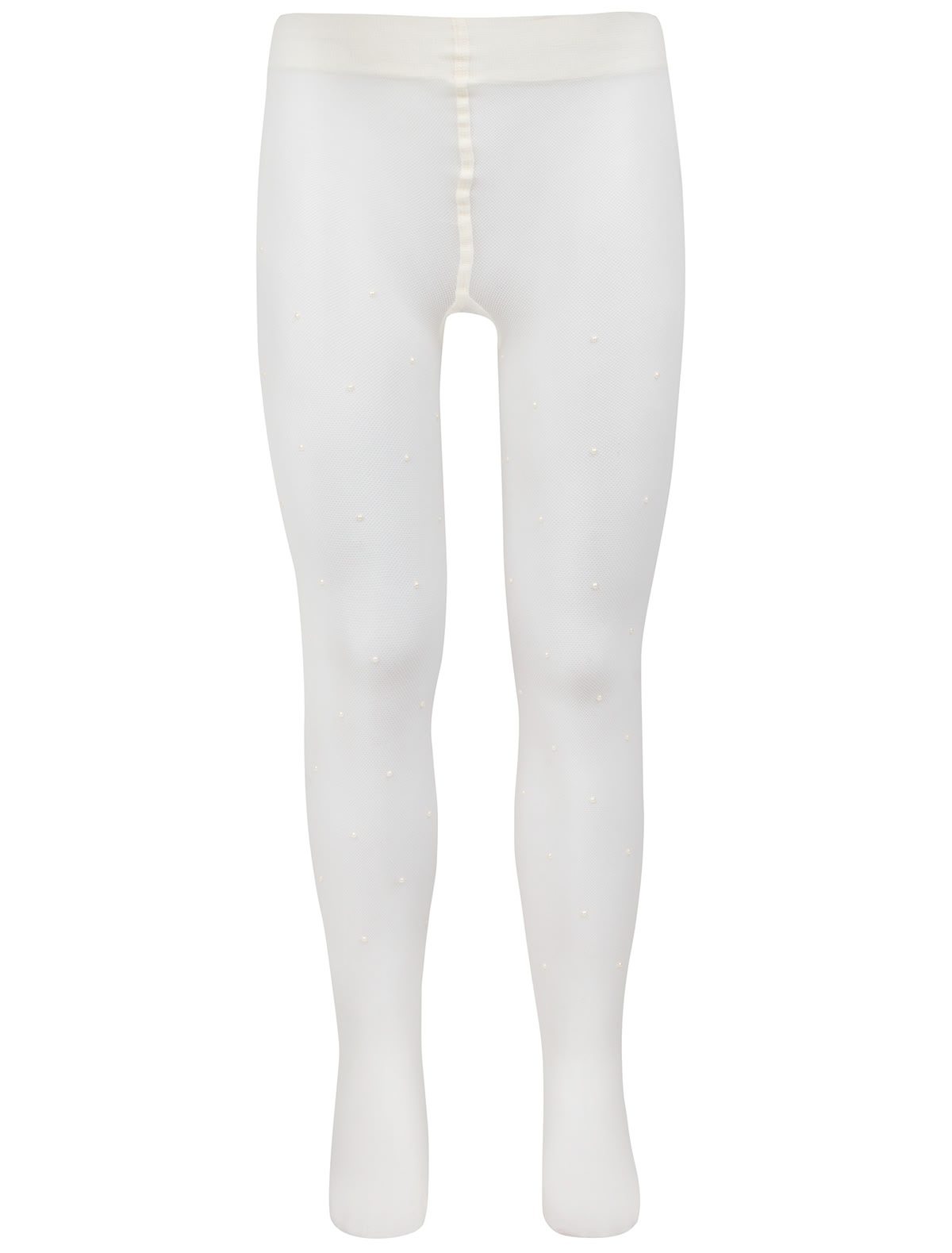 Колготки с бусинами