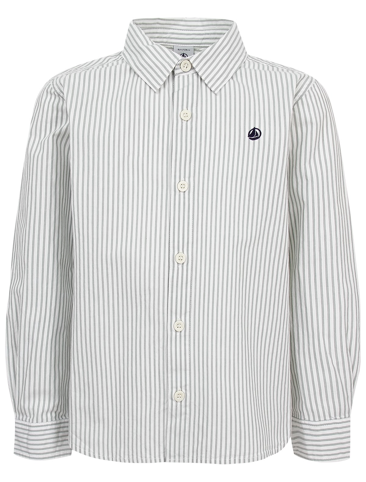 Рубашка в светлую полоску