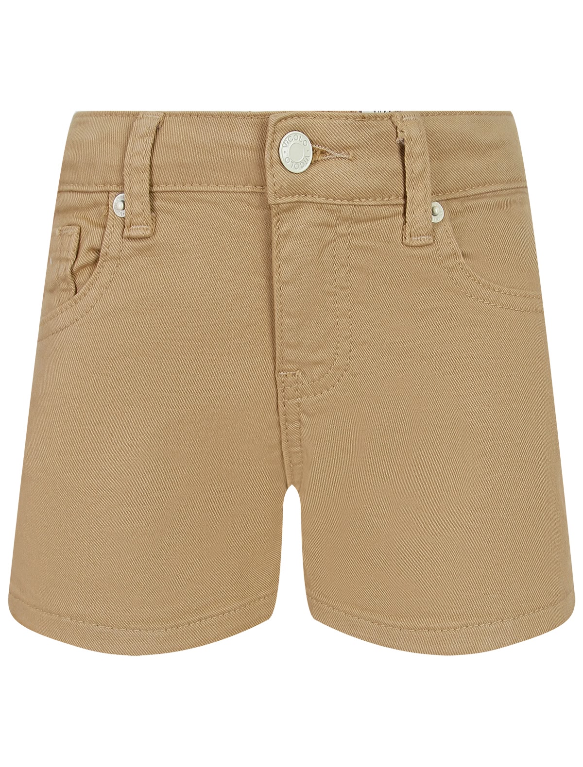 Песочные джинсовые шорты
