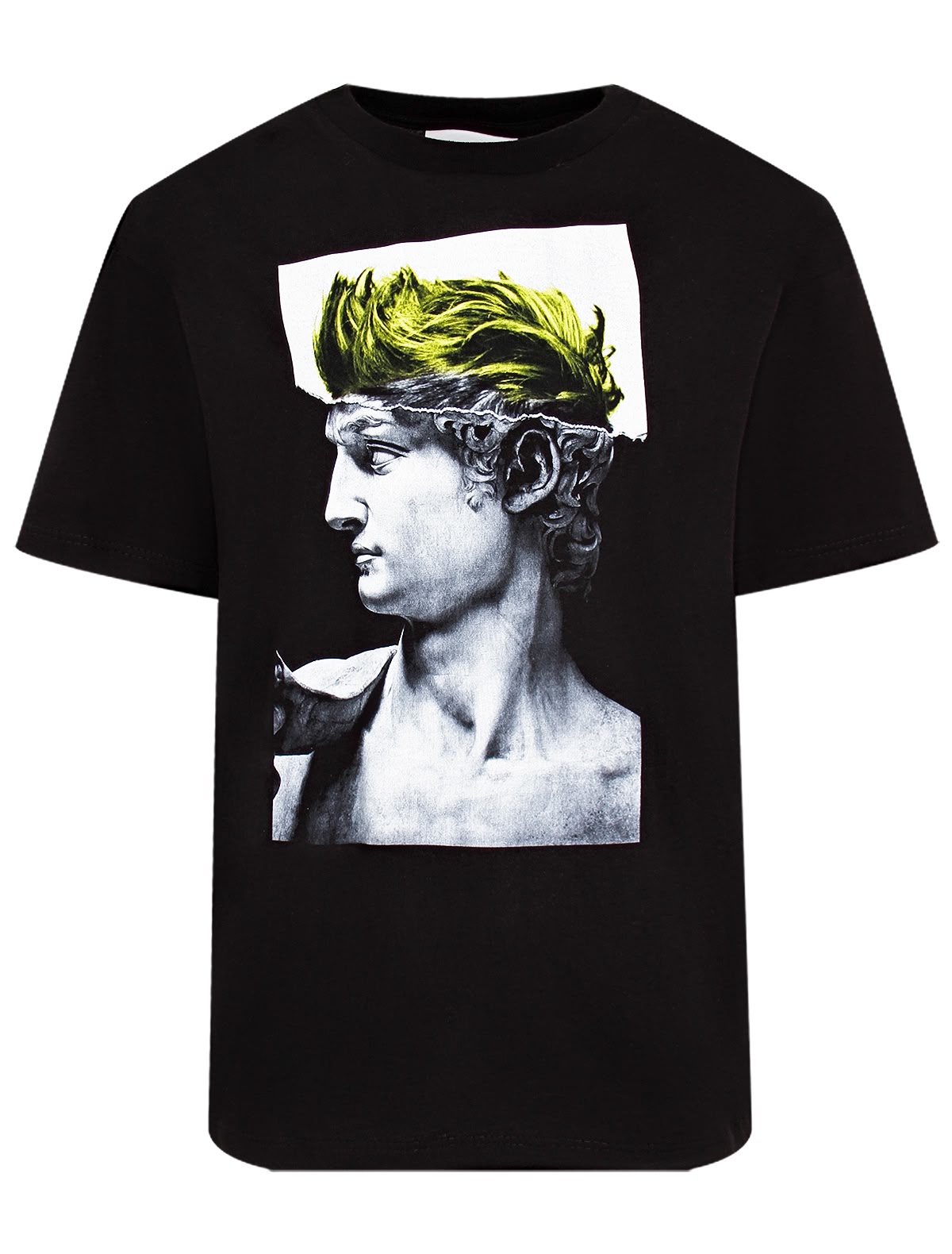 Футболка с принтом коллаж