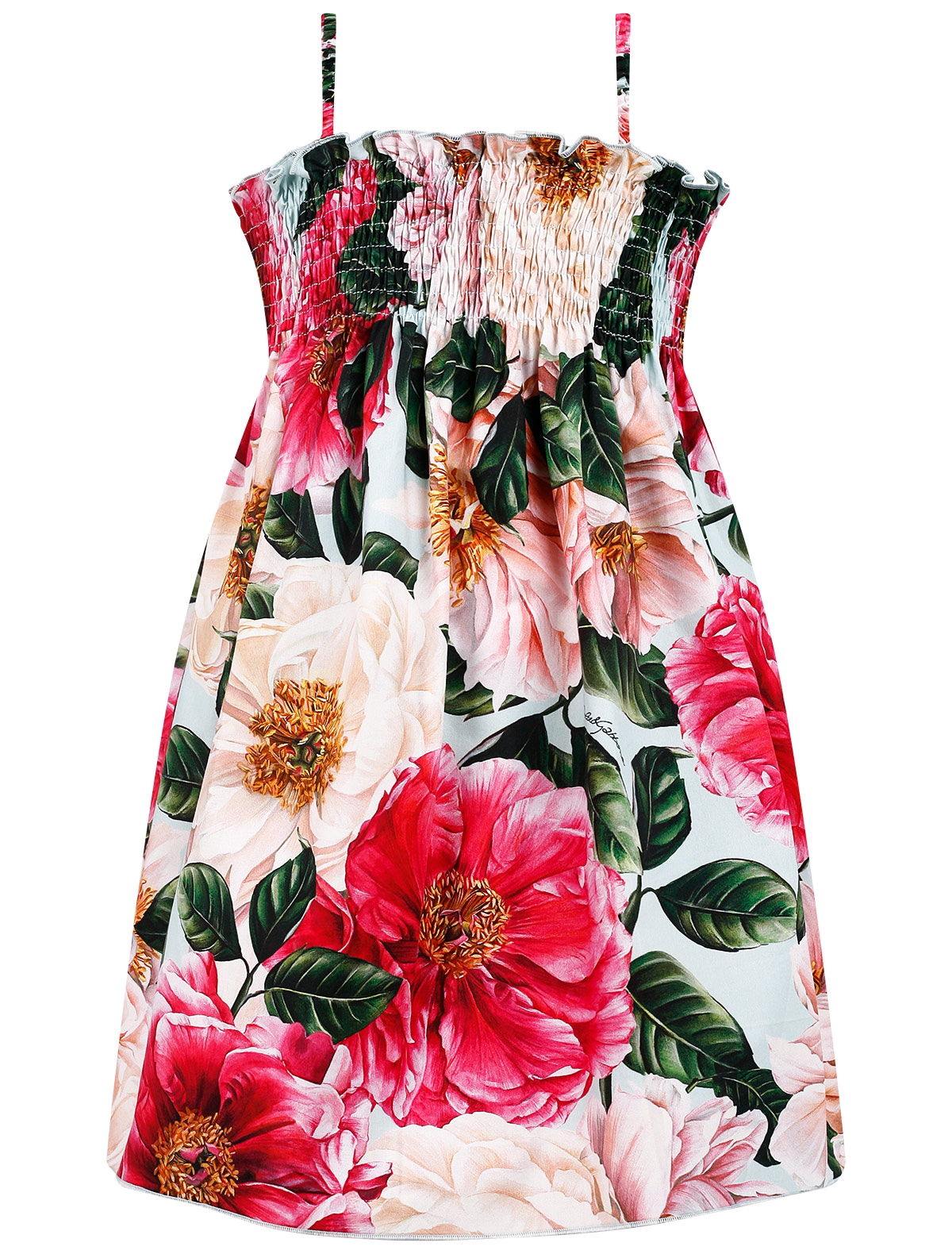 Платье Dolce & Gabbana 2282370, цвет розовый, размер 9 1054509175201 - фото 2