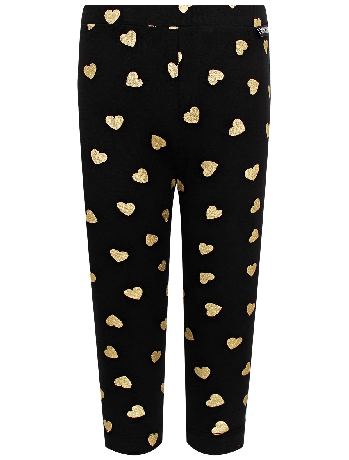Леггинсы с золотым принтом