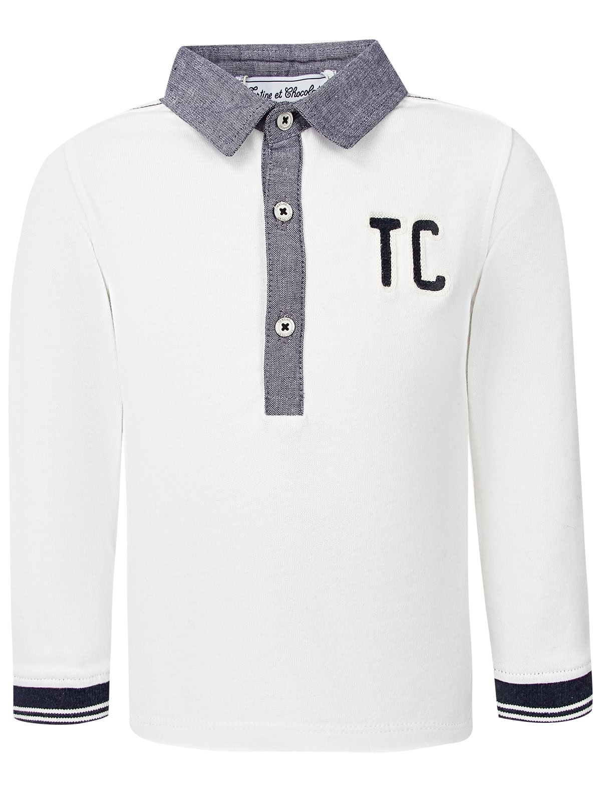 Поло с длинным рукавом