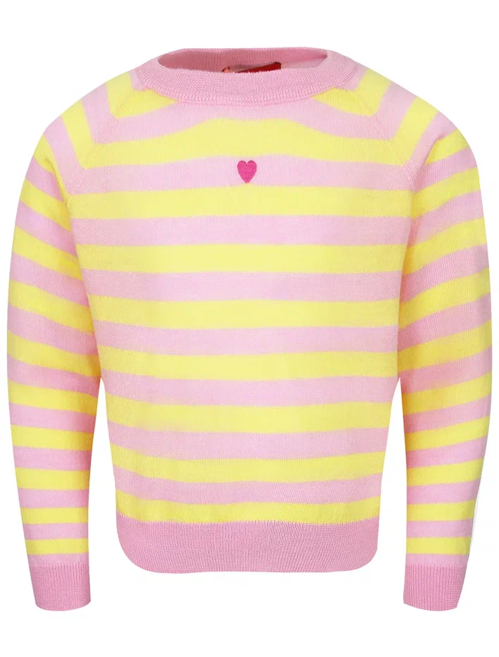 Шерстяной джемпер в полоску