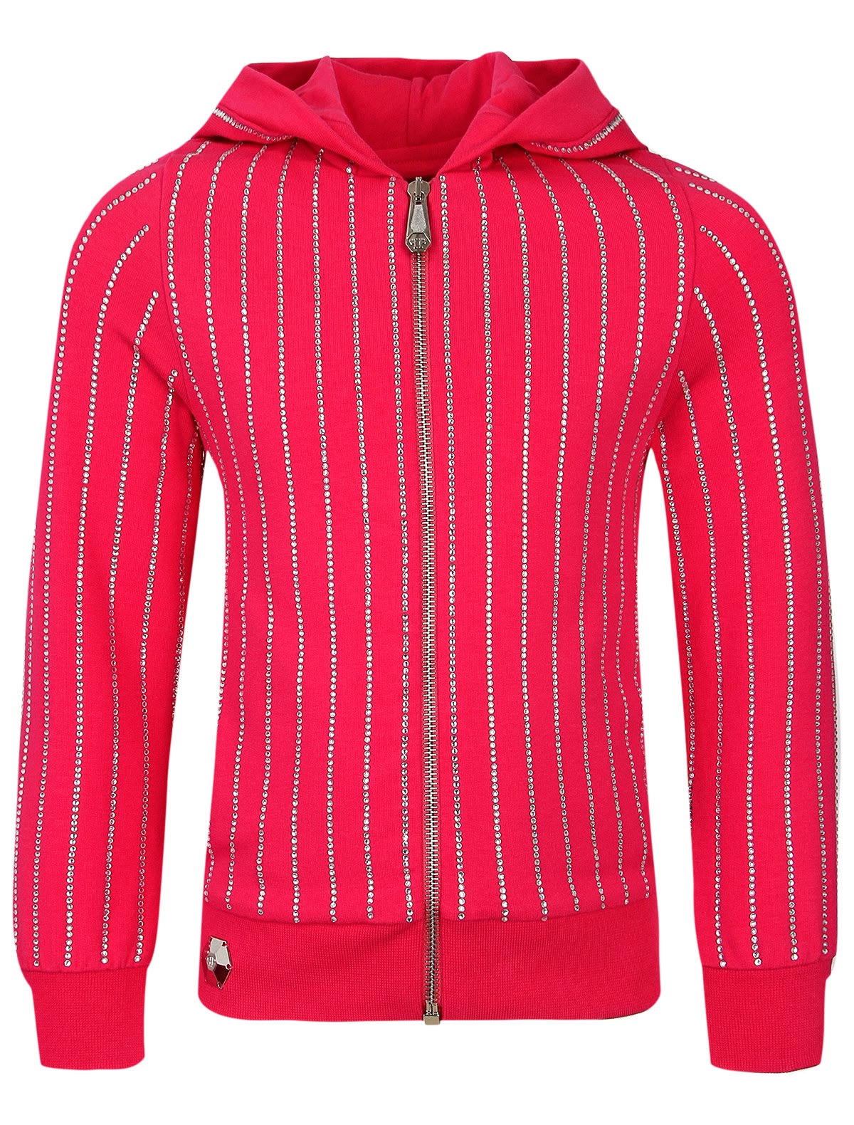 Толстовка в блестящую полоску