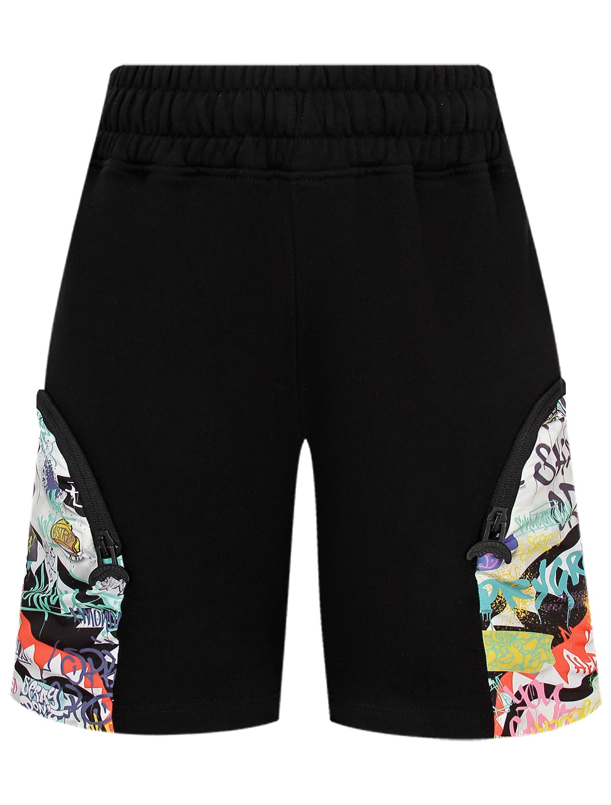 Шорты с яркими карманами