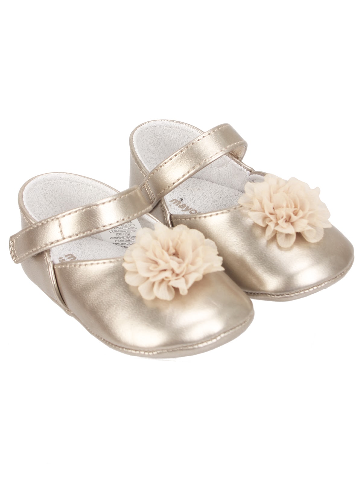 Пинетки с декоративным бантом