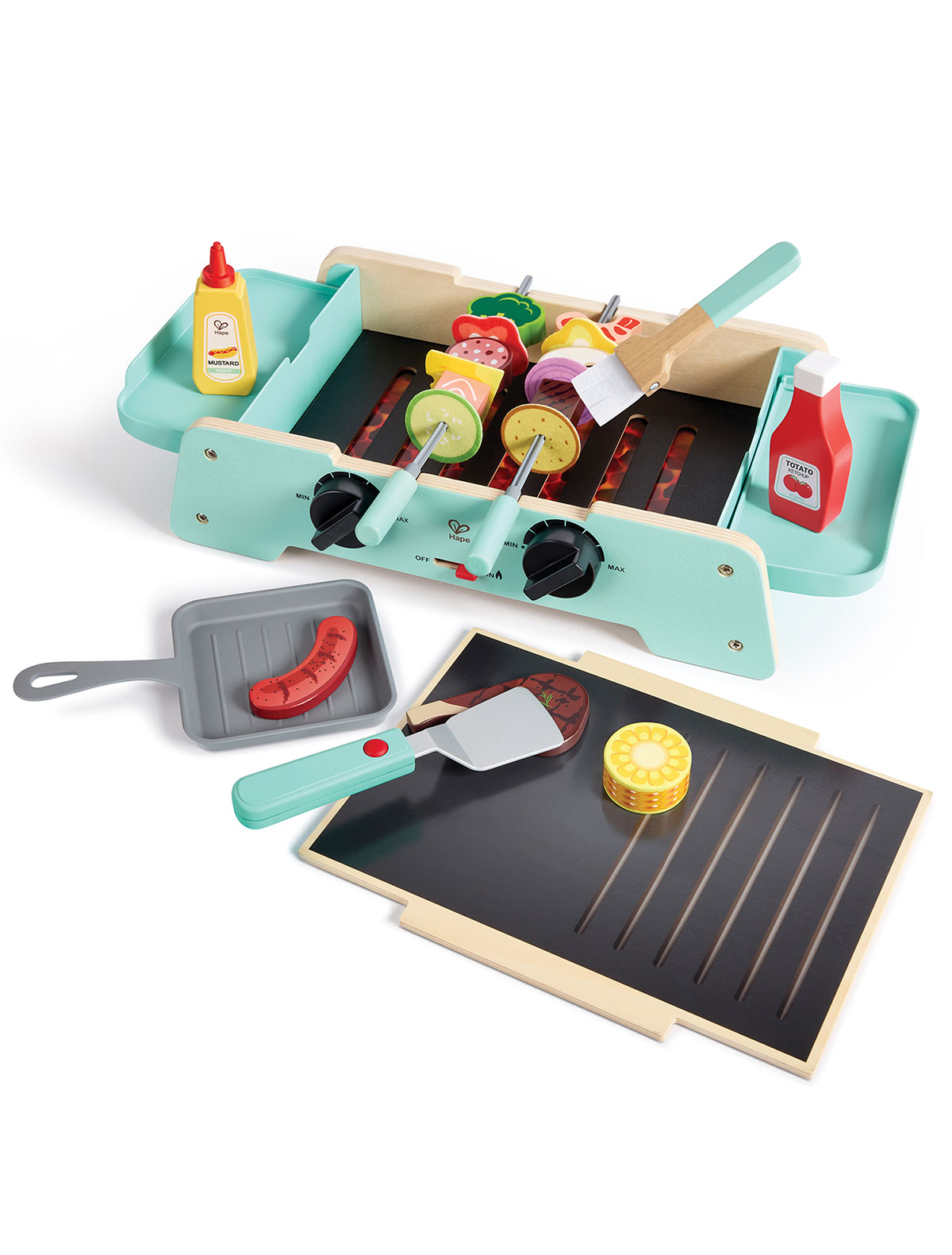 Игровой набор: Гриль с едой