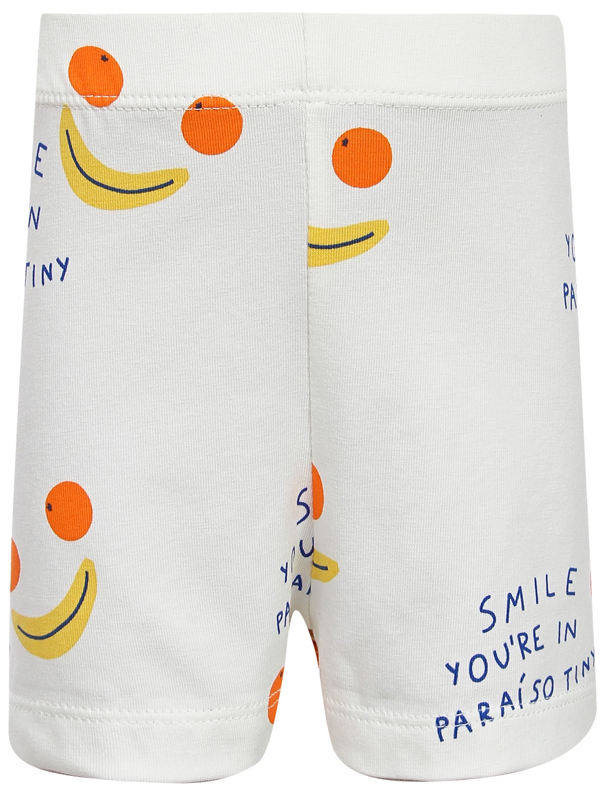 Шорты с текстовым принтом