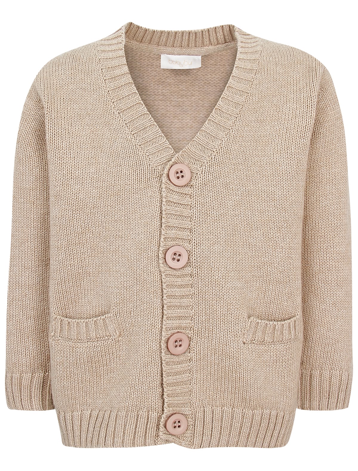 Кардиган из органического хлопка и шерсти