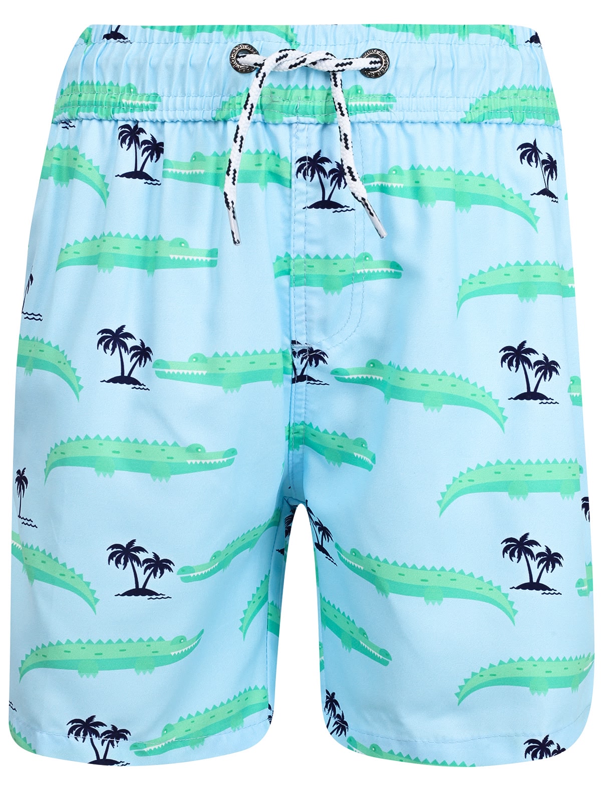 Пляжные шорты с крокодилами