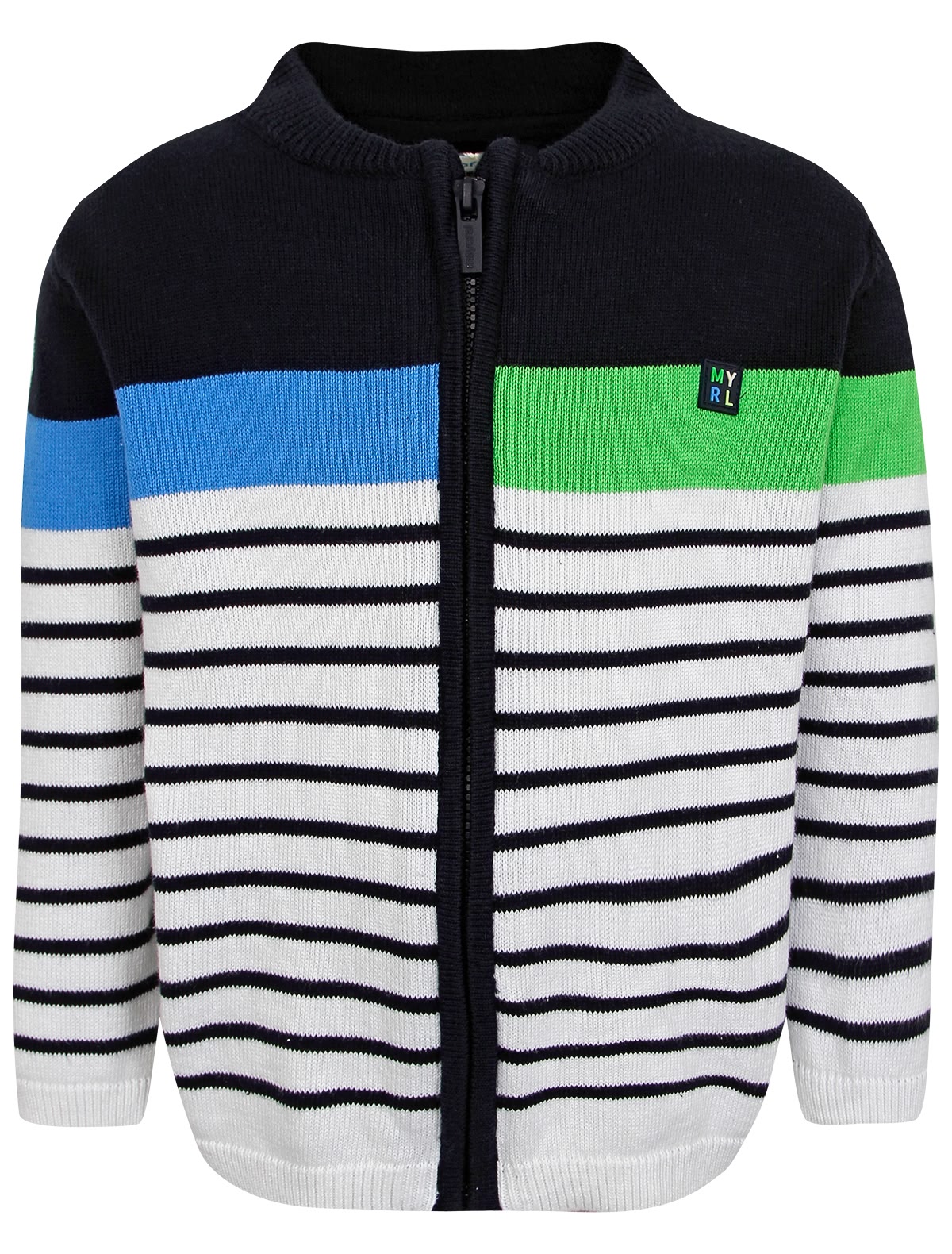 Хлопковый кардиган на молнии