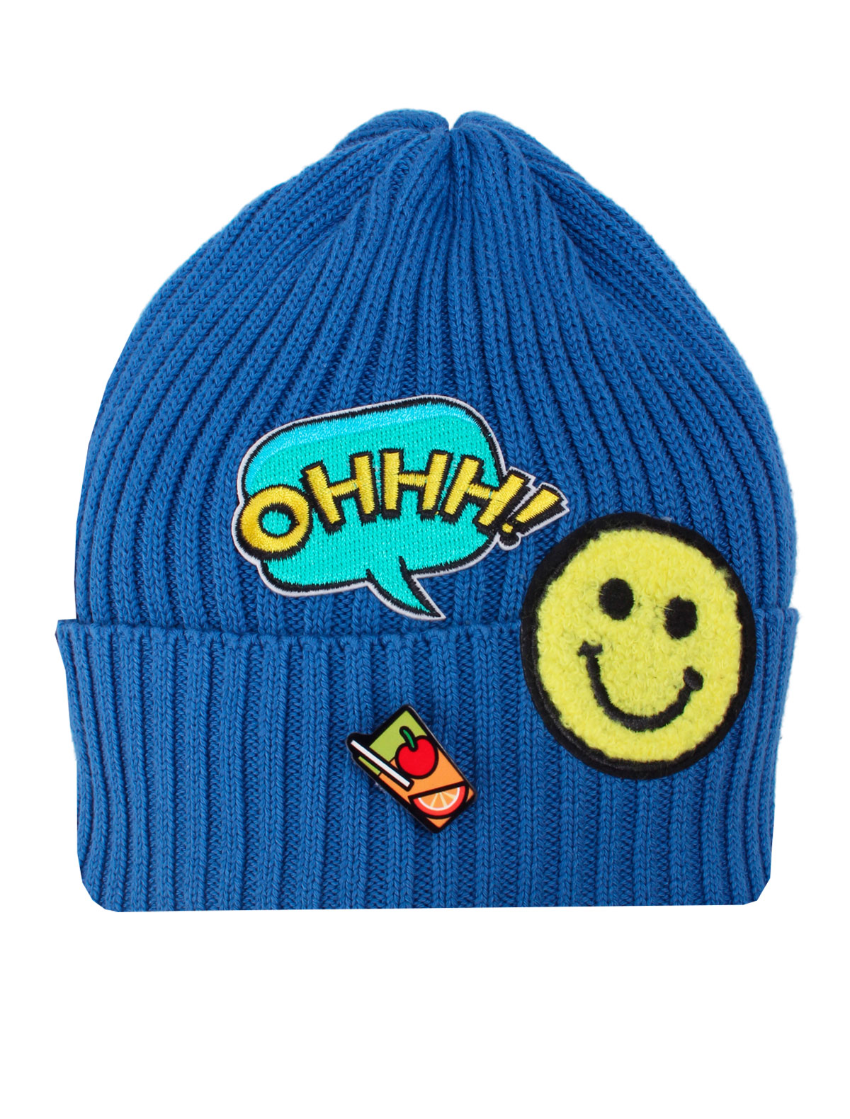 Шапка с патчами