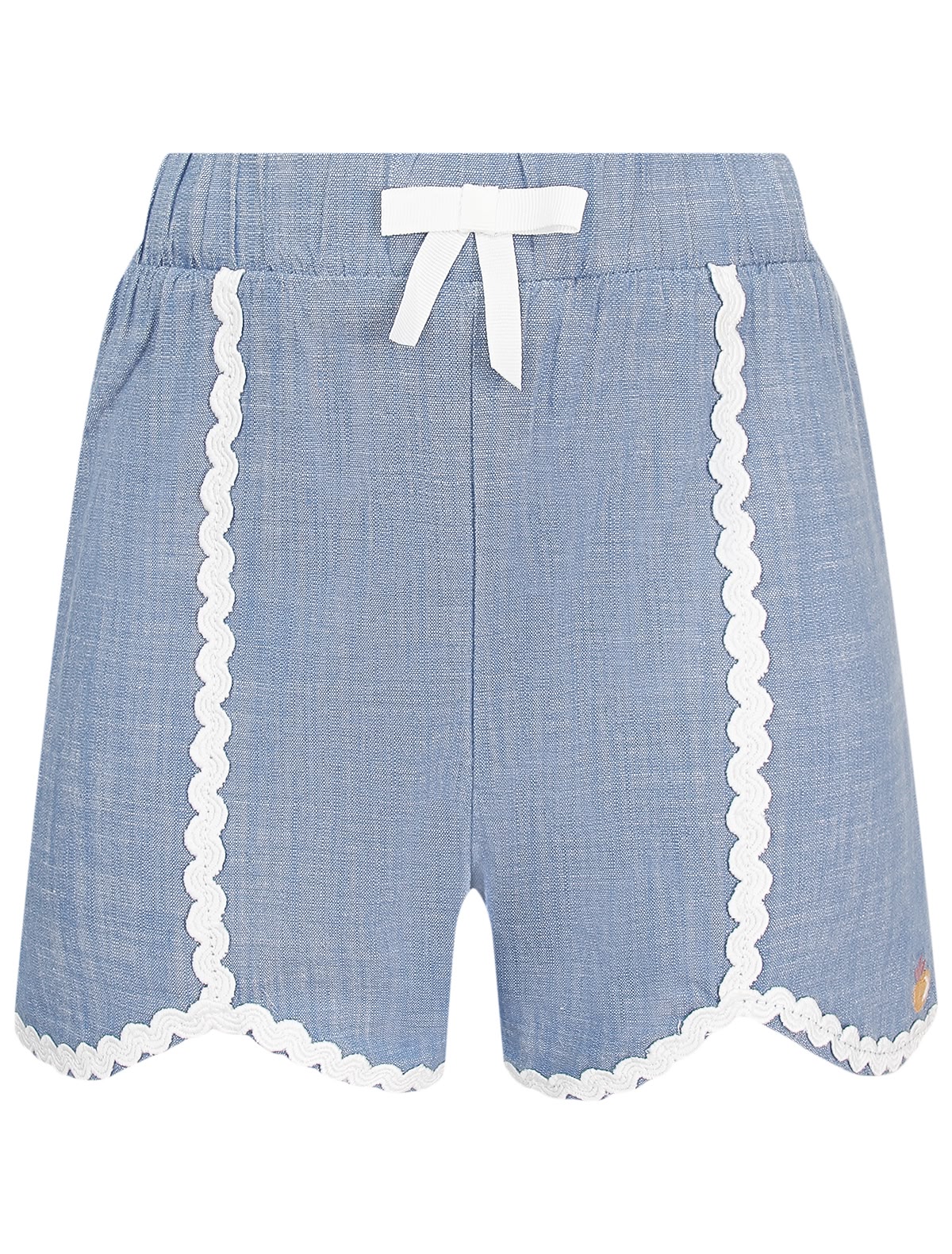 Голубые шорты