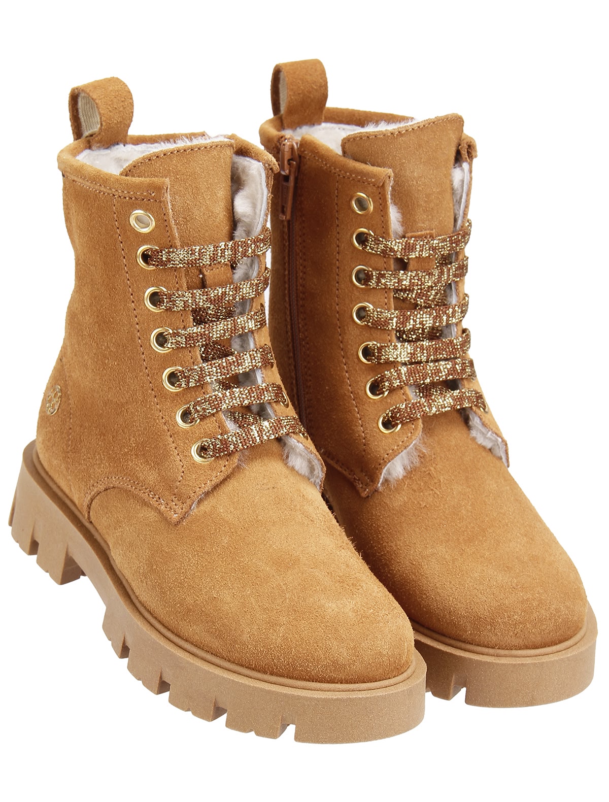 Ботинки цвета капучино