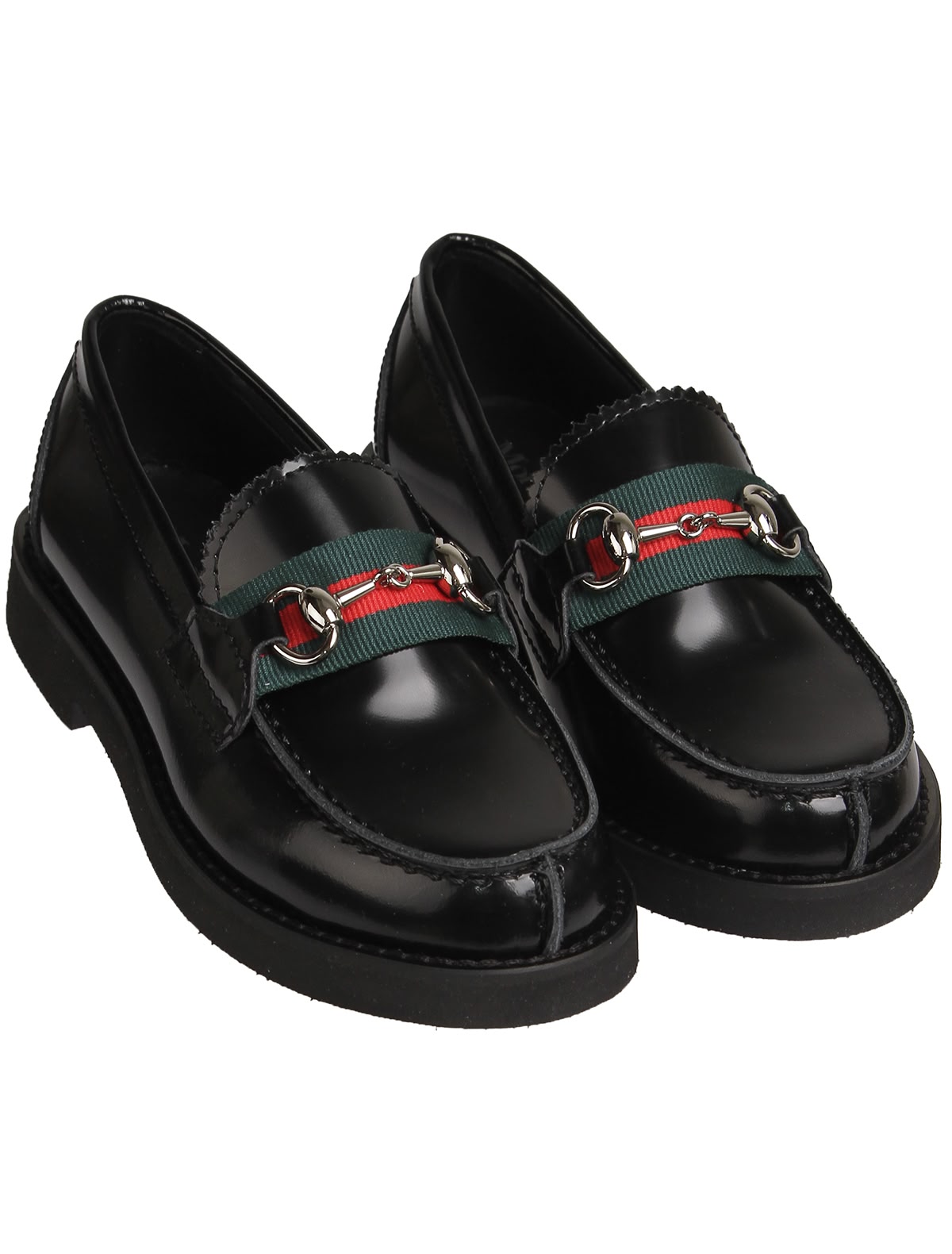 Туфли лоферы с пряжкой