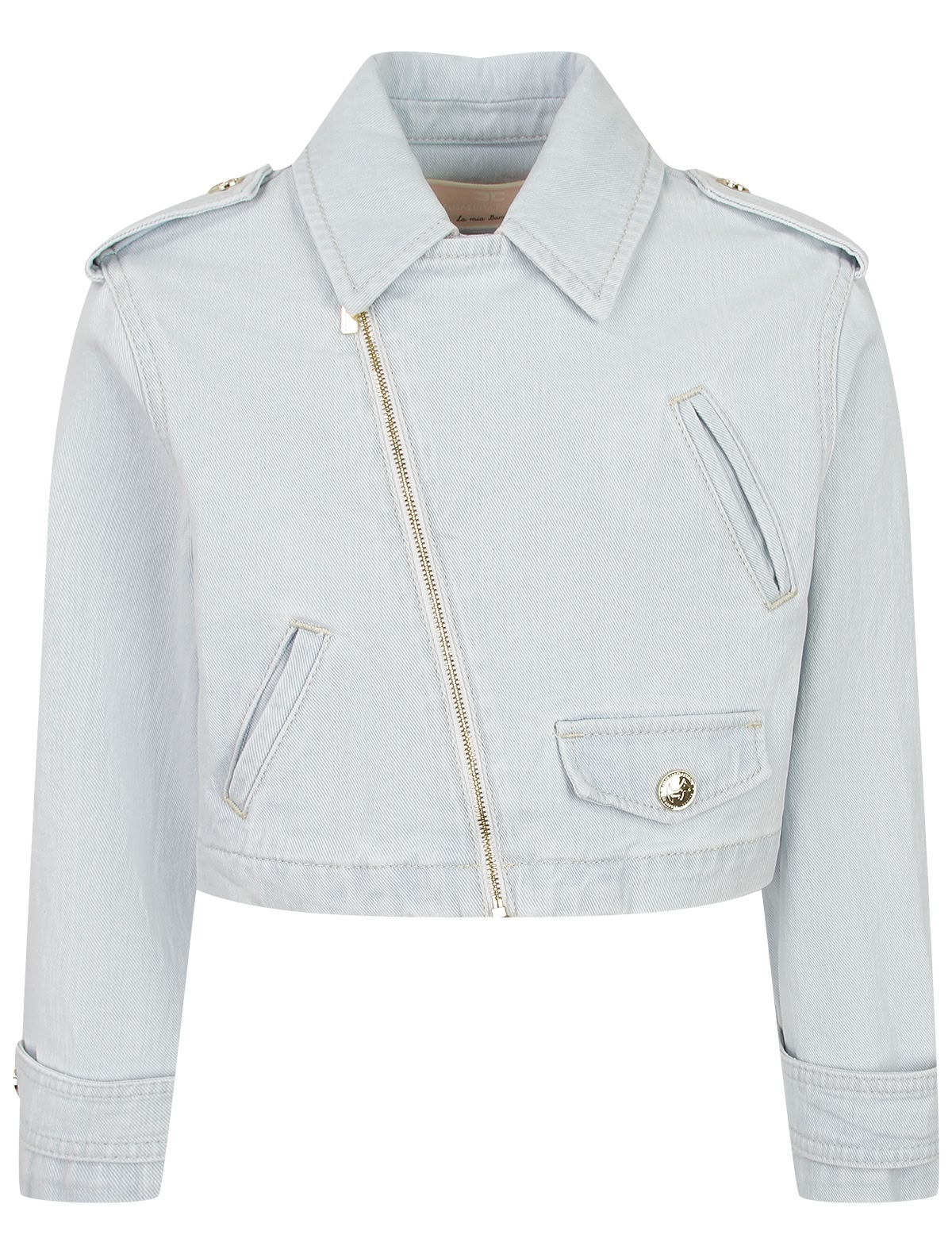 Джинсовая куртка-косуха