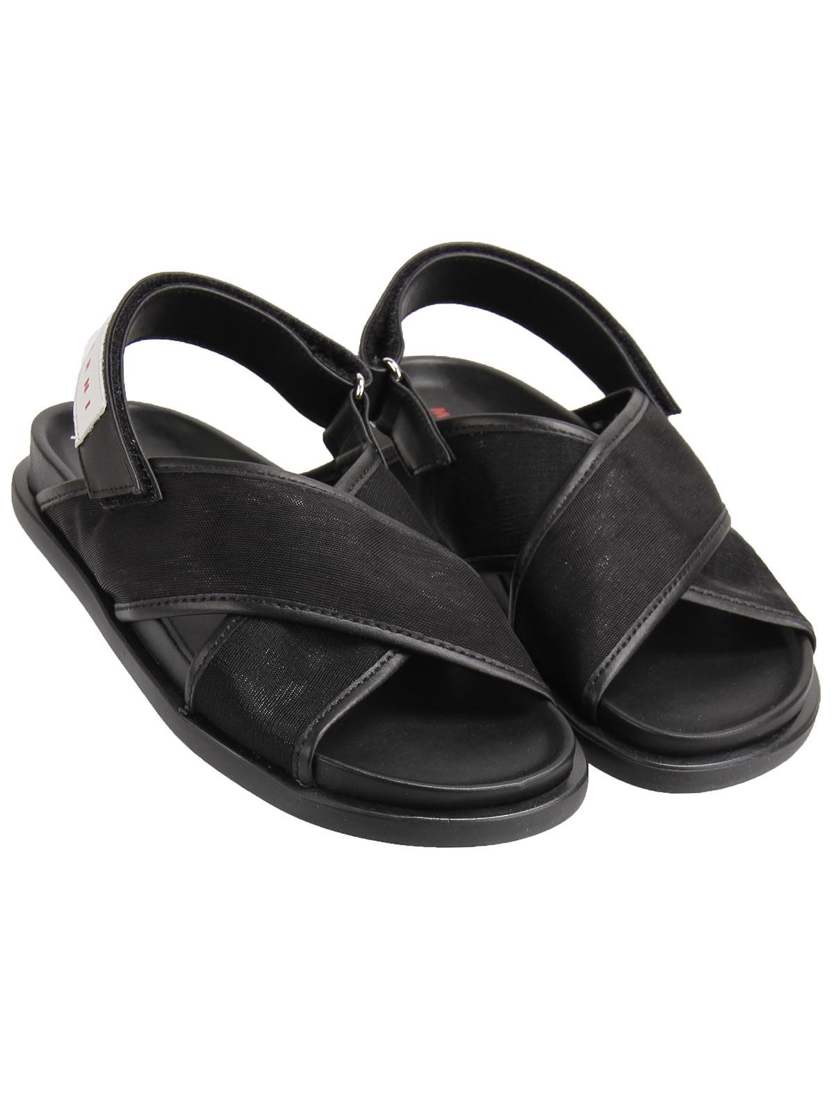 Чёрные босоножки