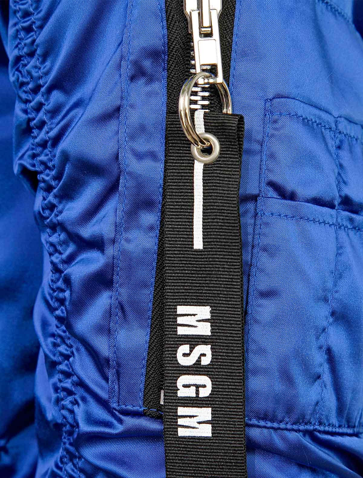 Куртка MSGM 1873698, цвет синий, размер 11 1071409880127 - фото 3