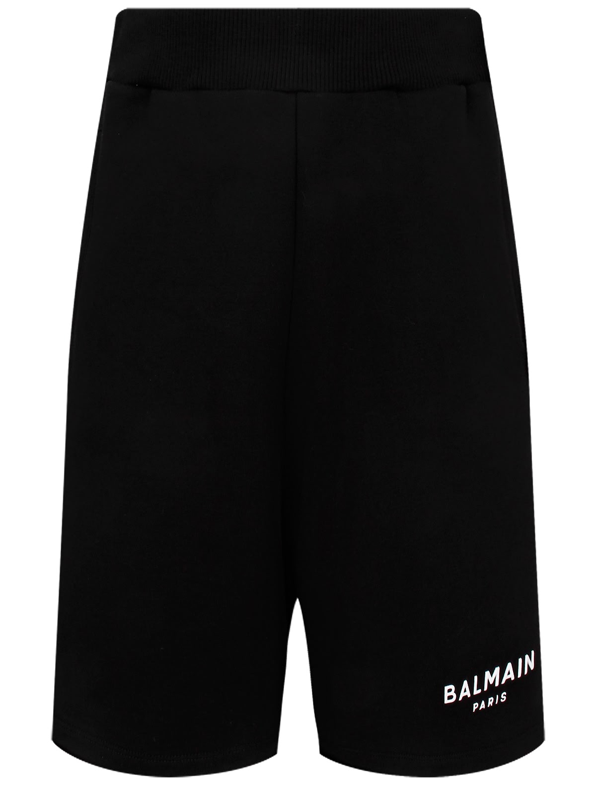 Чёрные шорты с логотипом