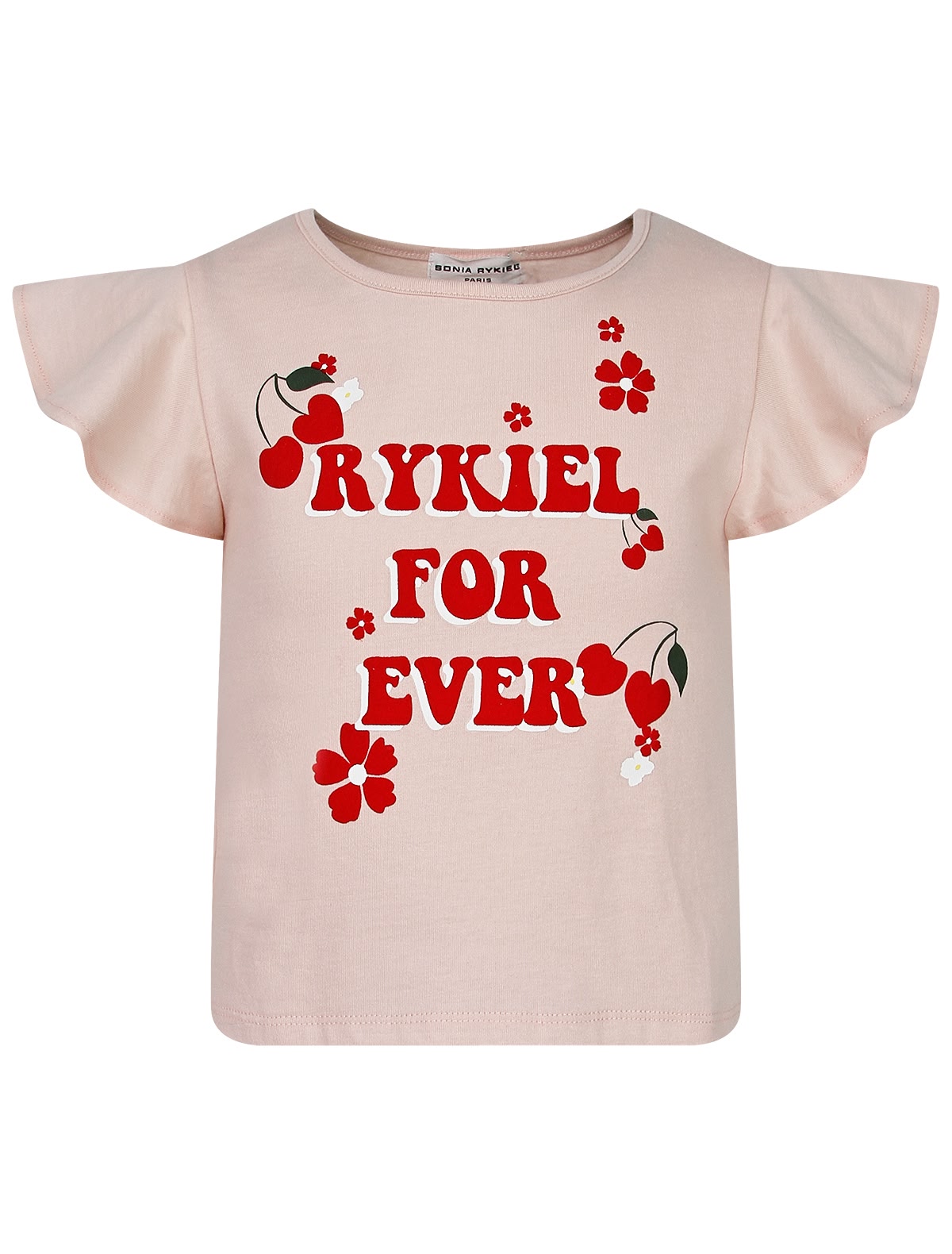 Футболка с рукавами-крылышками