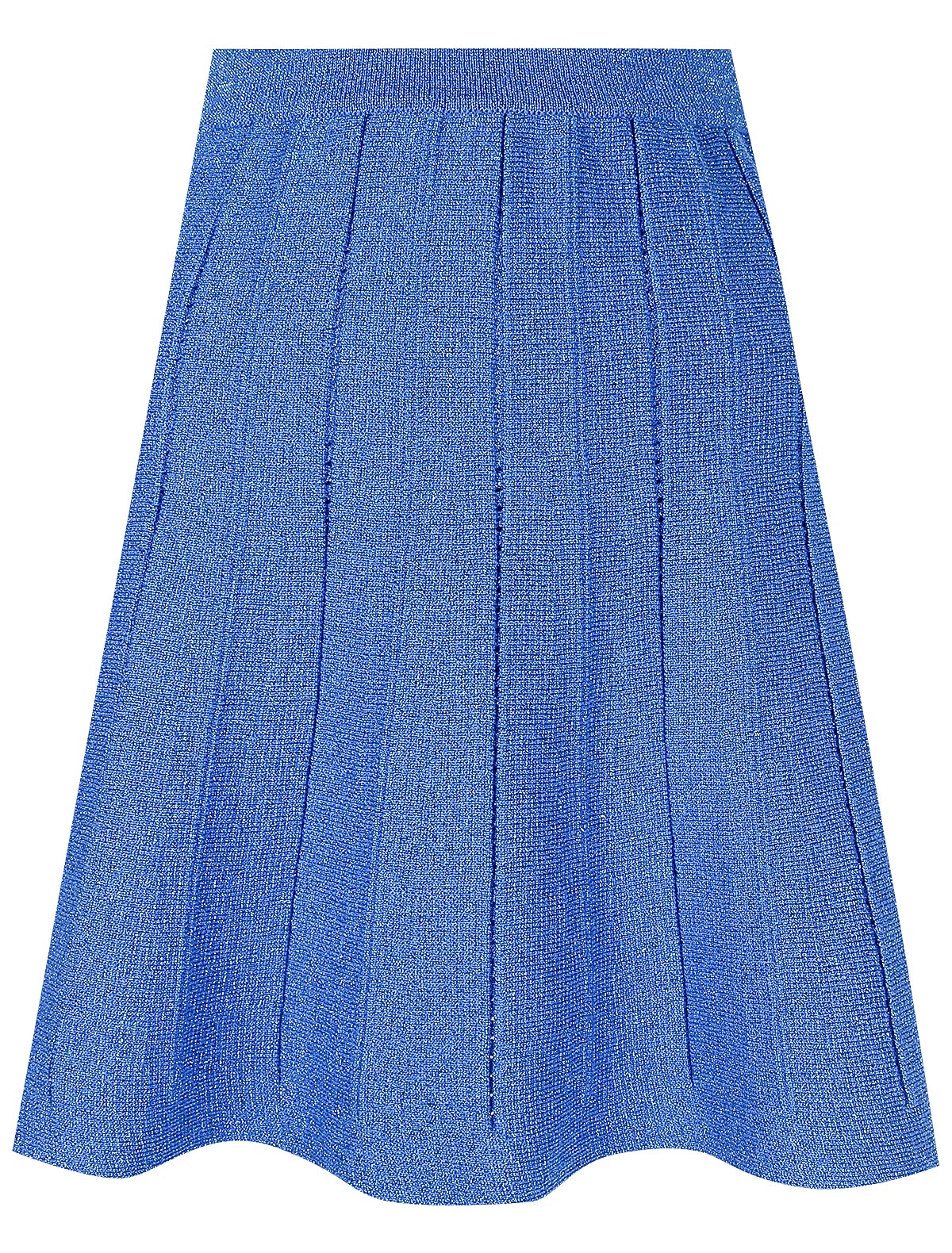 Трикотажная юбка с блестками