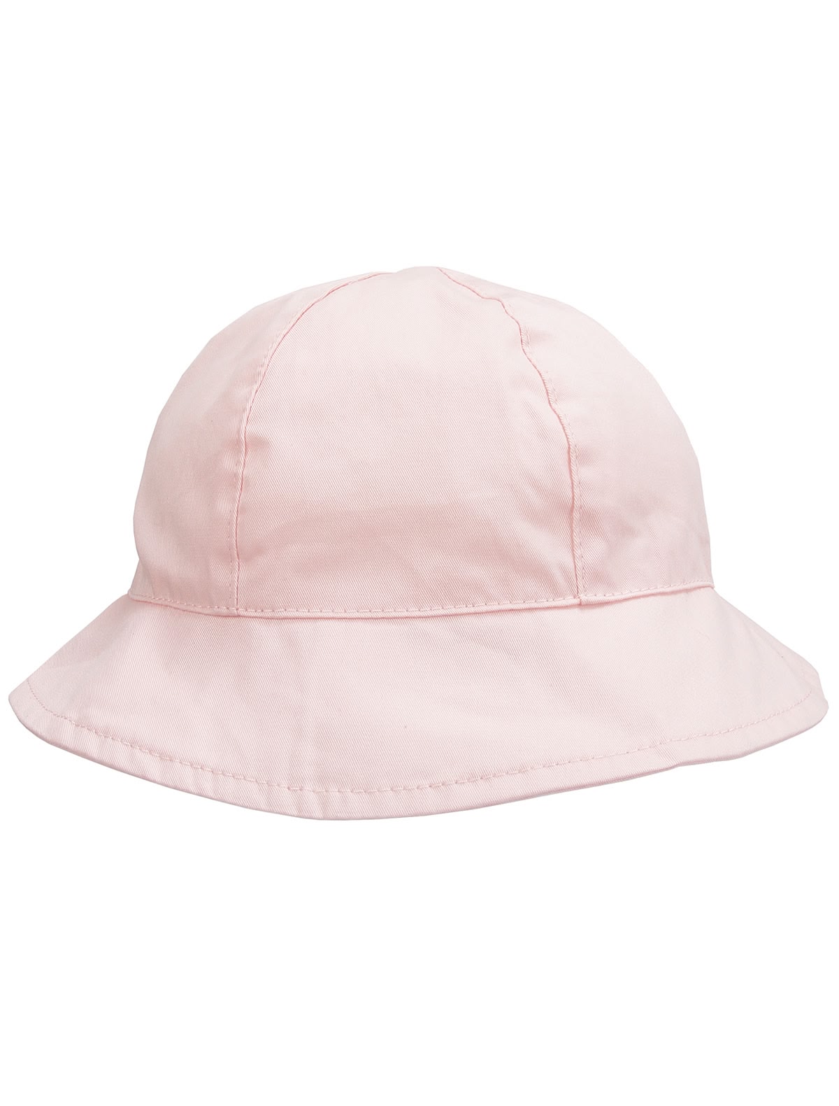 Розовая панама с бантиком