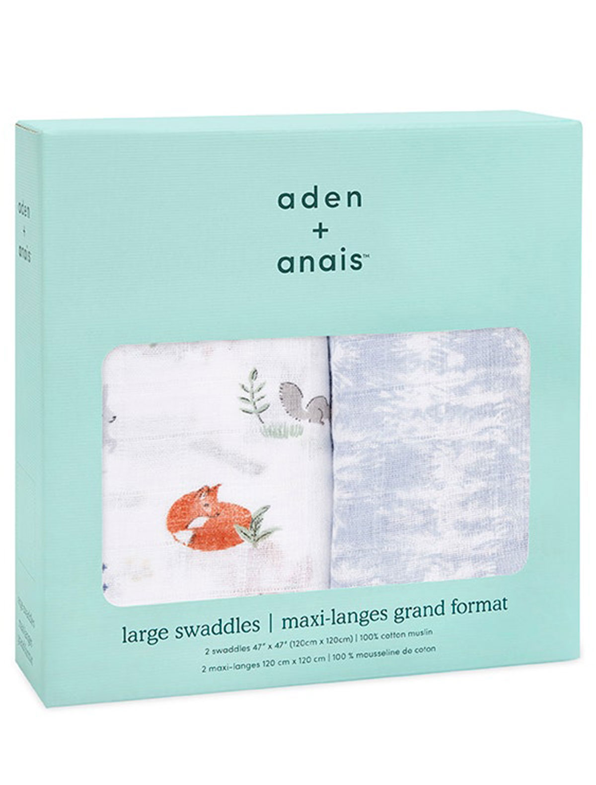 

Пеленка ADEN + ANAIS, Белый, 2379940