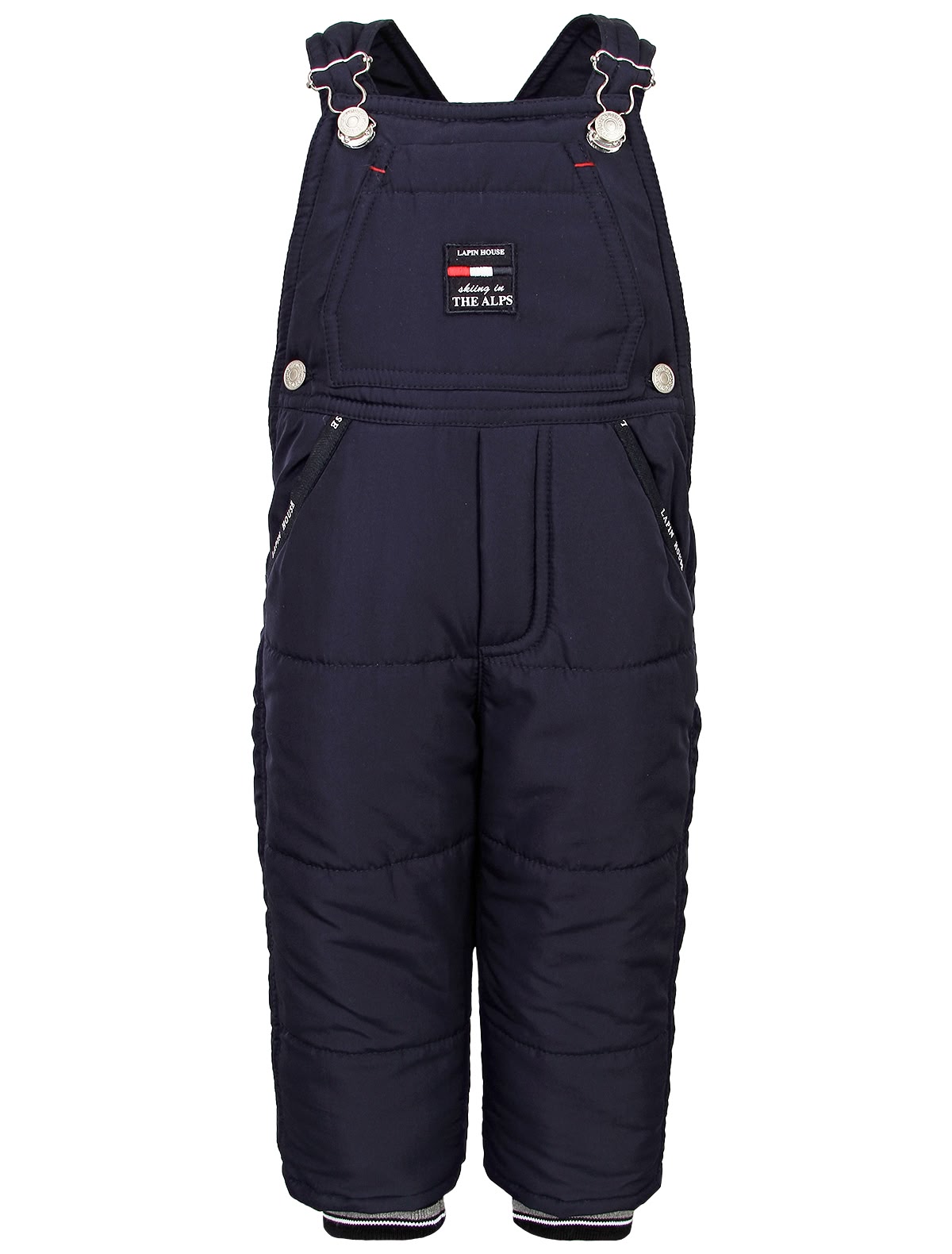 Комбинезон утепленный синего цвета