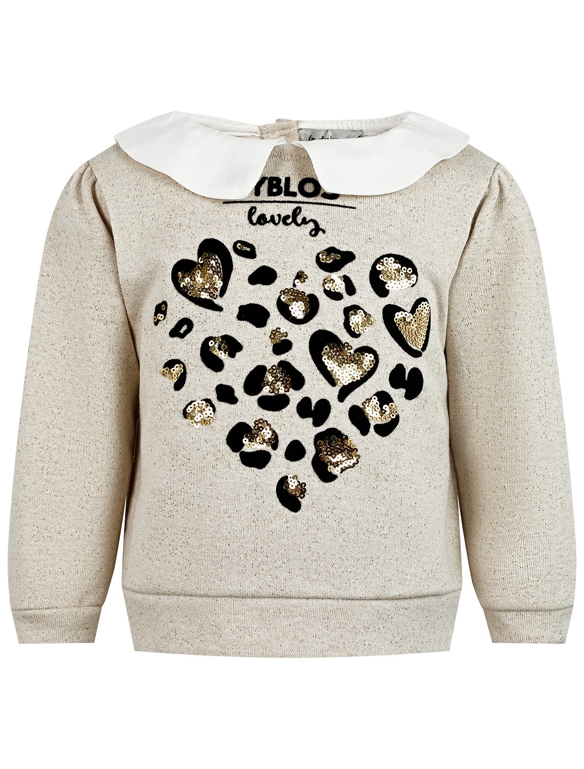 Свитшот с воротником