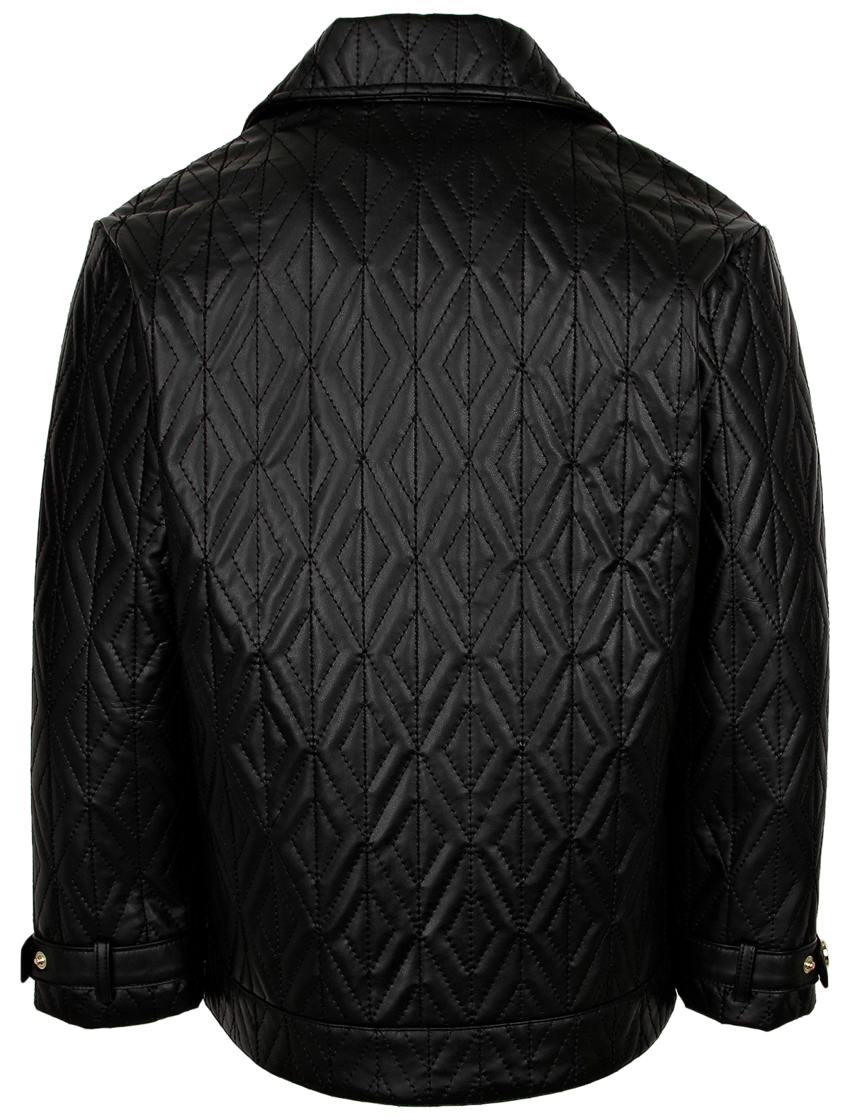 Куртка ELISABETTA FRANCHI 2620662, цвет черный, размер 11 1074509384502 - фото 4