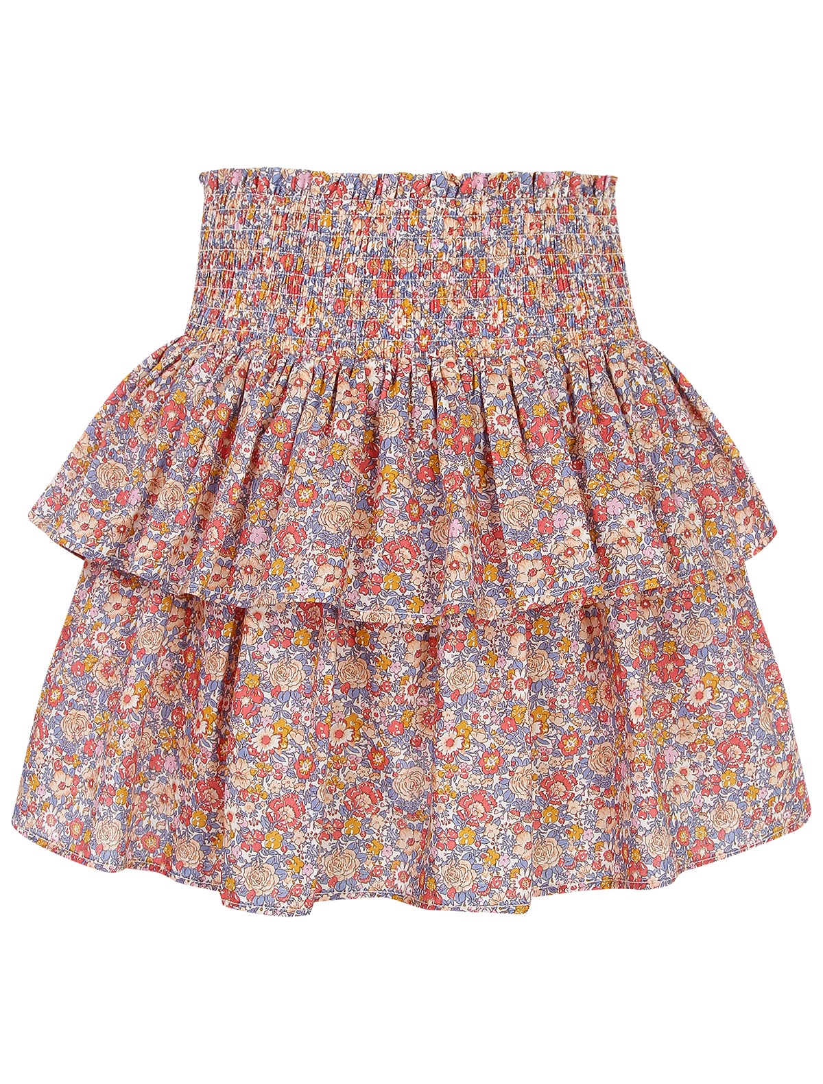 Юбка с цветочным принтом