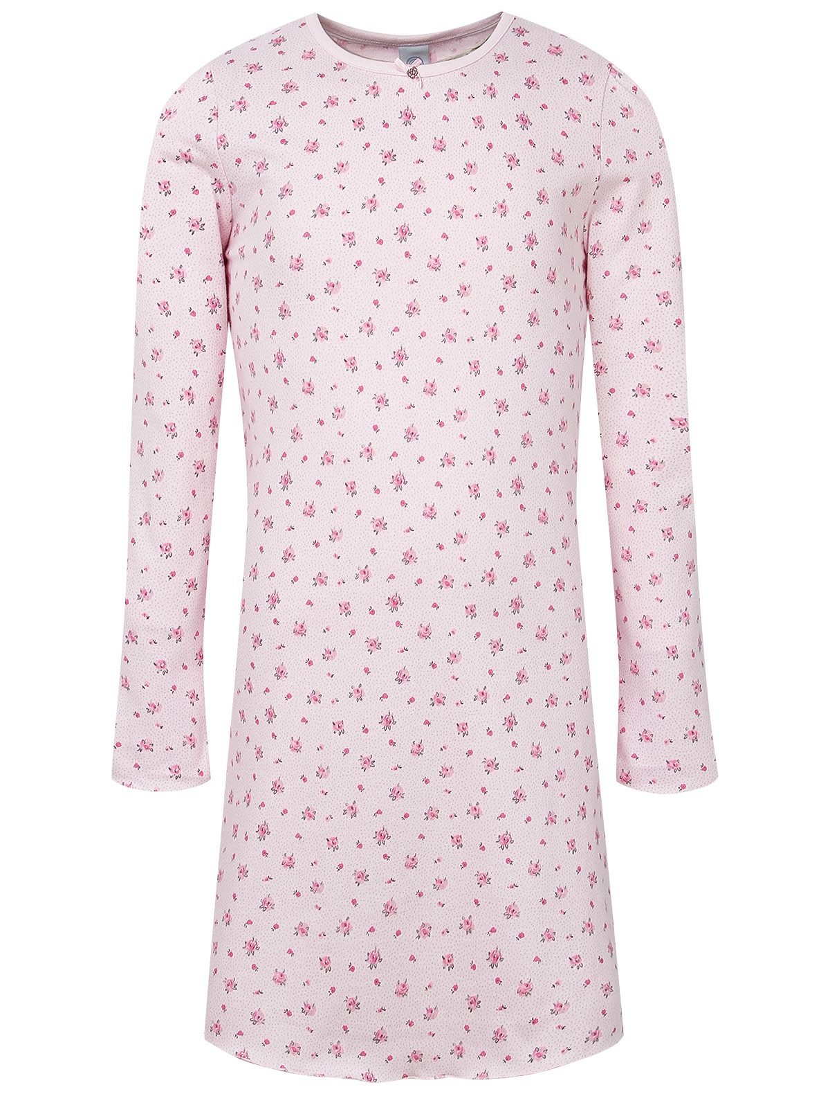 Хлопковая ночная рубашка с цветочным принтом