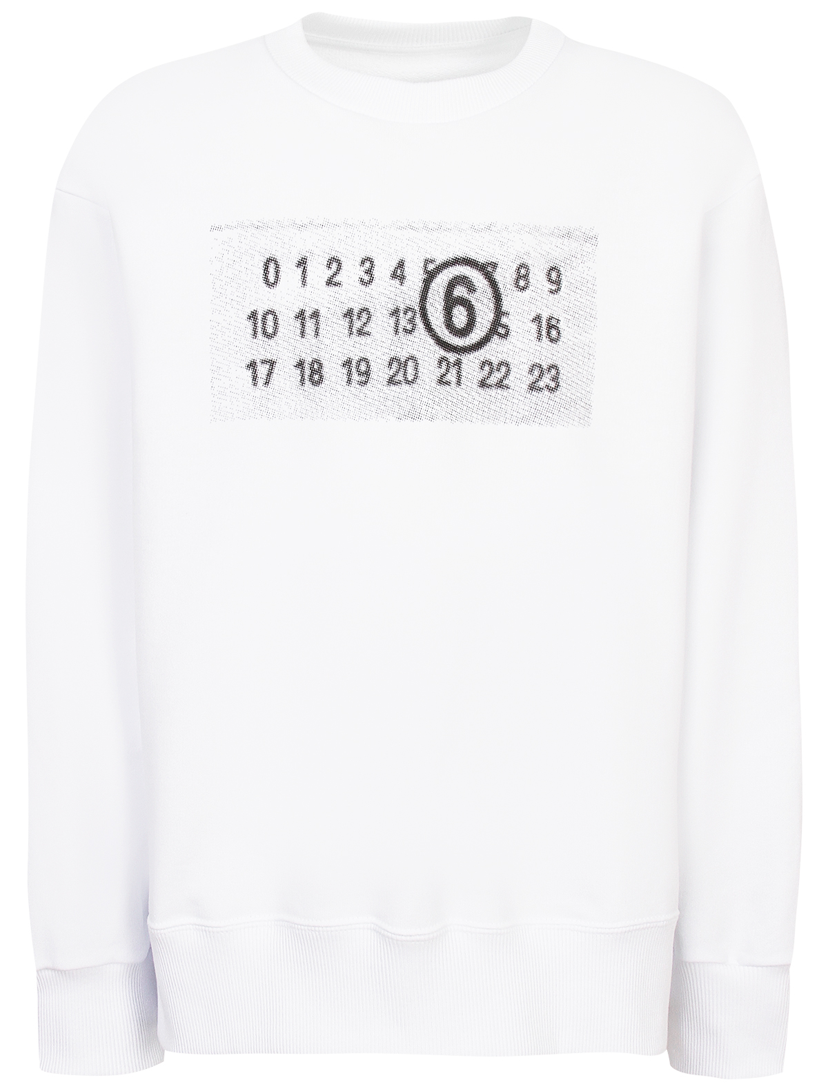 

Свитшот MM6 Maison Margiela, Белый, 2766967