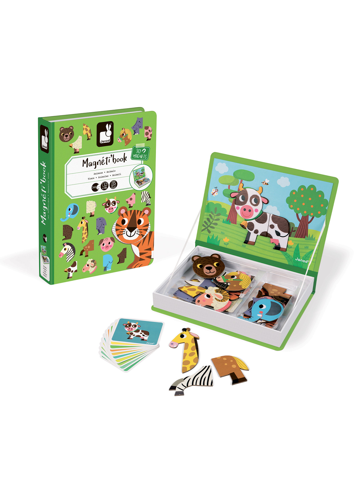 

Настольная игра JANOD, Зеленый, 2636407